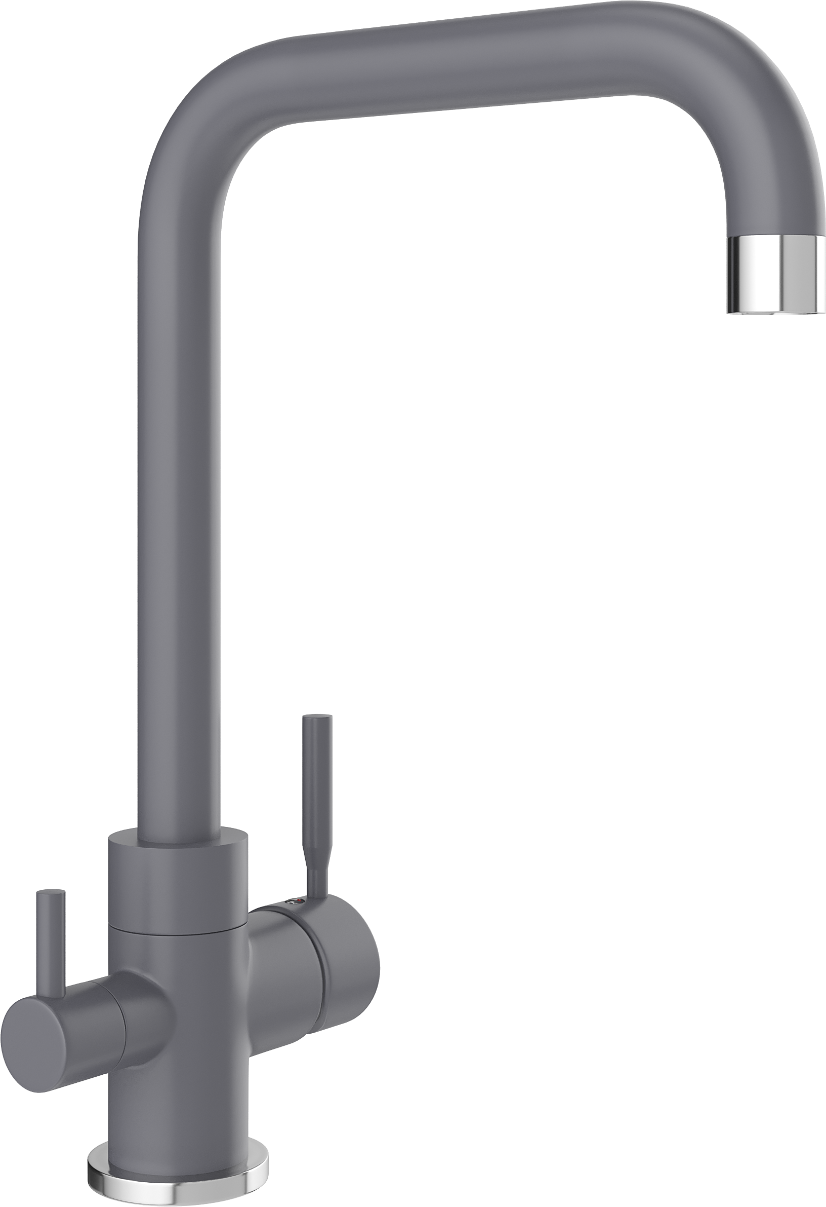 Смеситель для кухни Domaci Солерно UQ-019-05 бетон