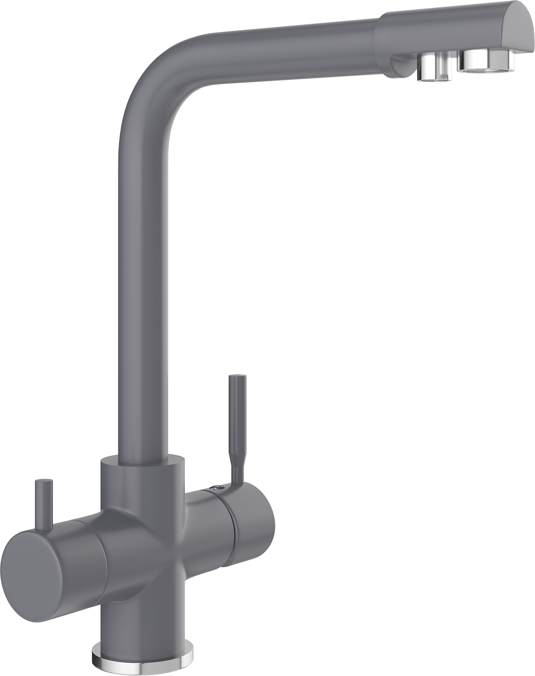 Смеситель для кухни Domaci Солерно UQ-016-05 бетон