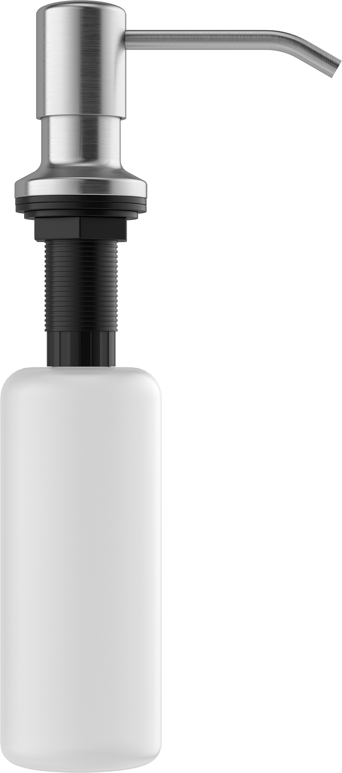 Дозатор для кухонной мойки Domaci Равенна 401 сатин купить в Тамбове