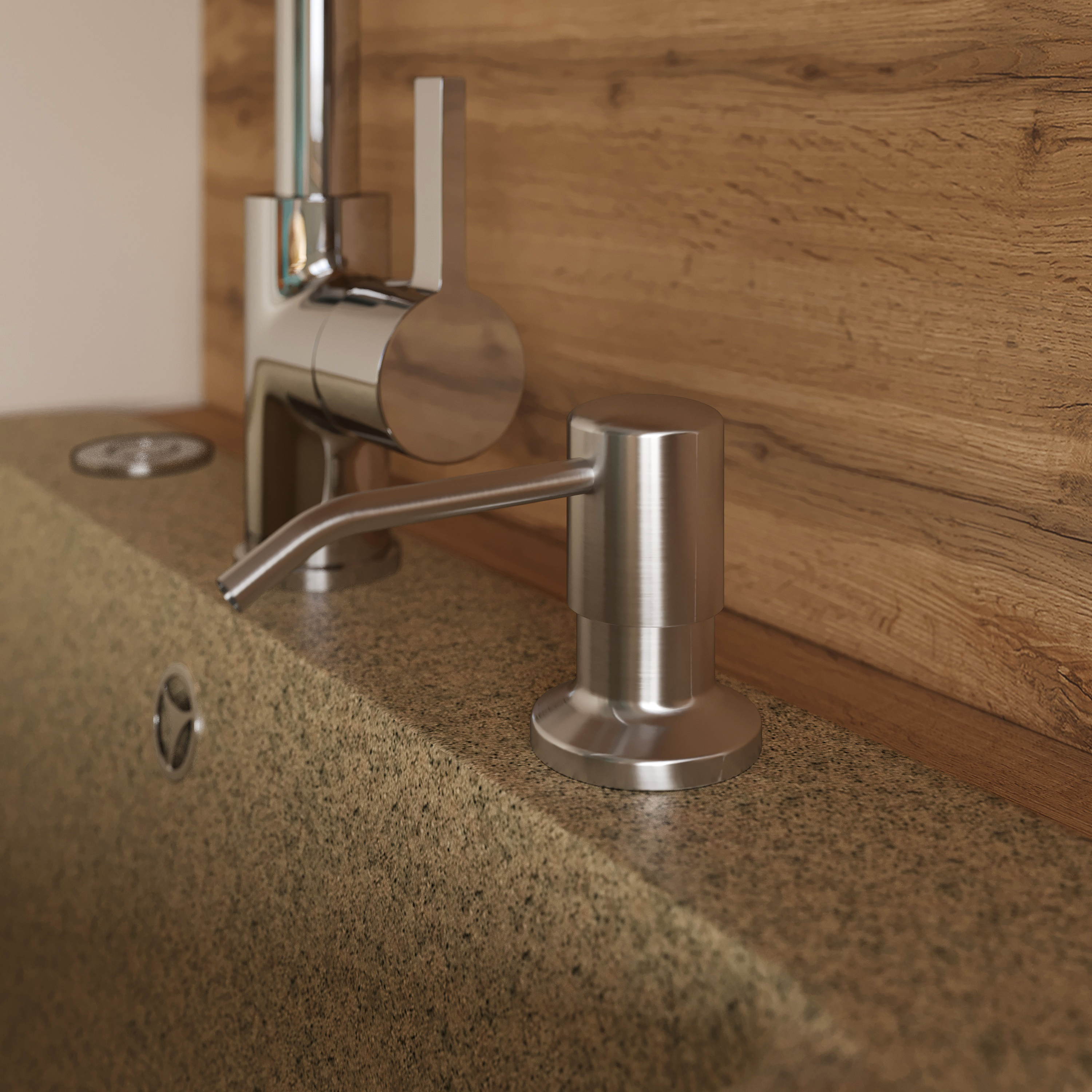 купить Дозатор для кухонной мойки Domaci Равенна 401 сатин