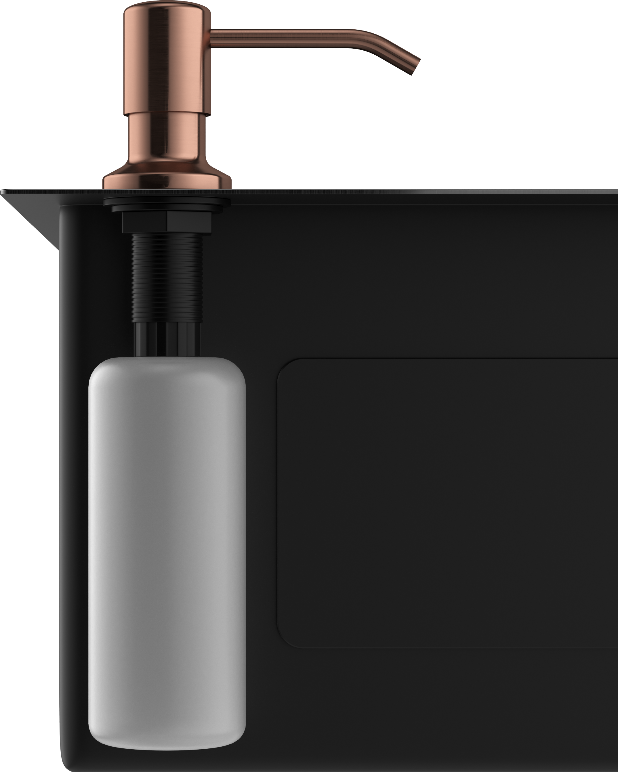 Дозатор для кухонной мойки Domaci Равенна 401 медь купить в Тамбове