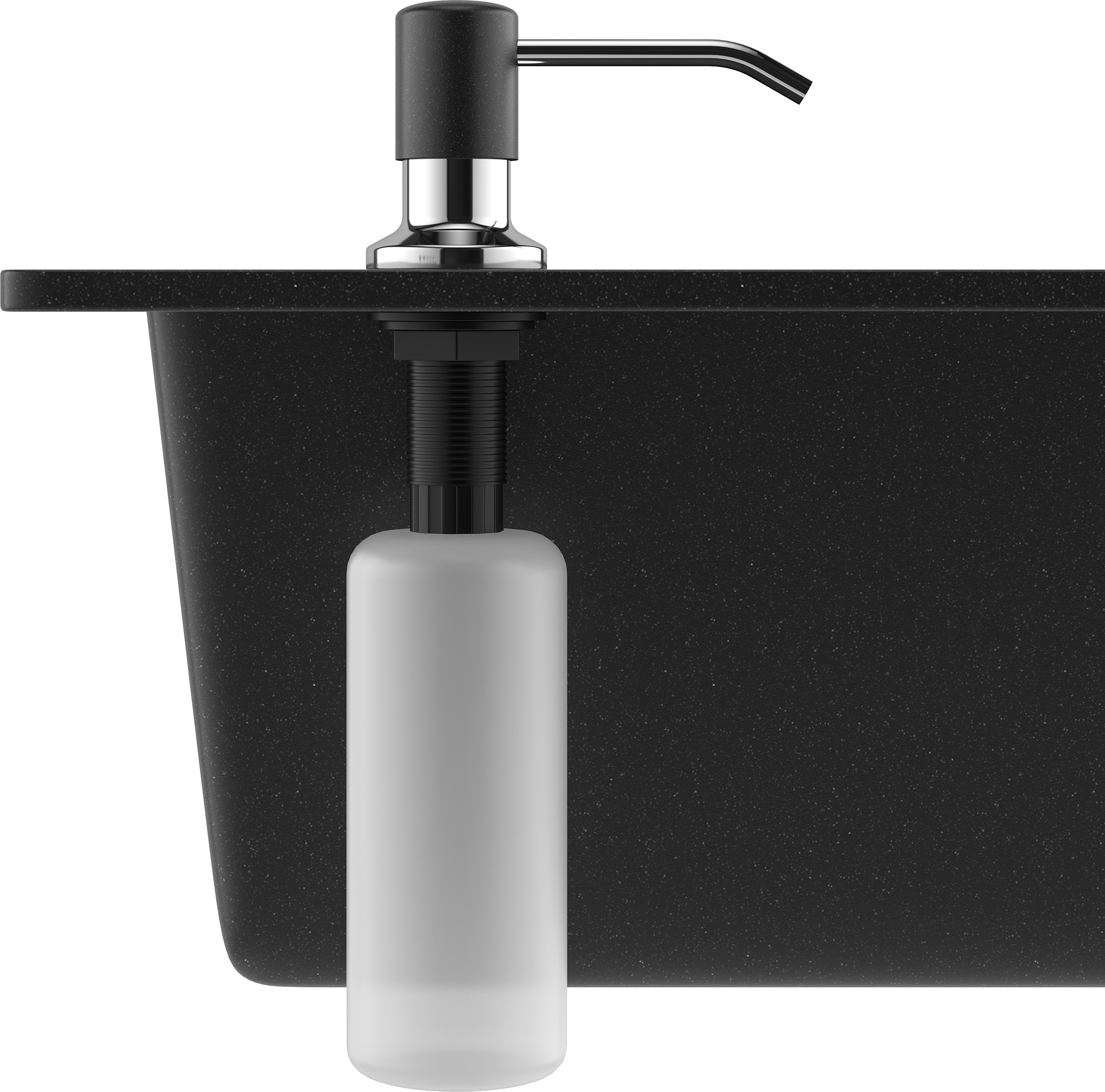 Дозатор для кухонной мойки Domaci Солерно 401 морион купить в Тамбове