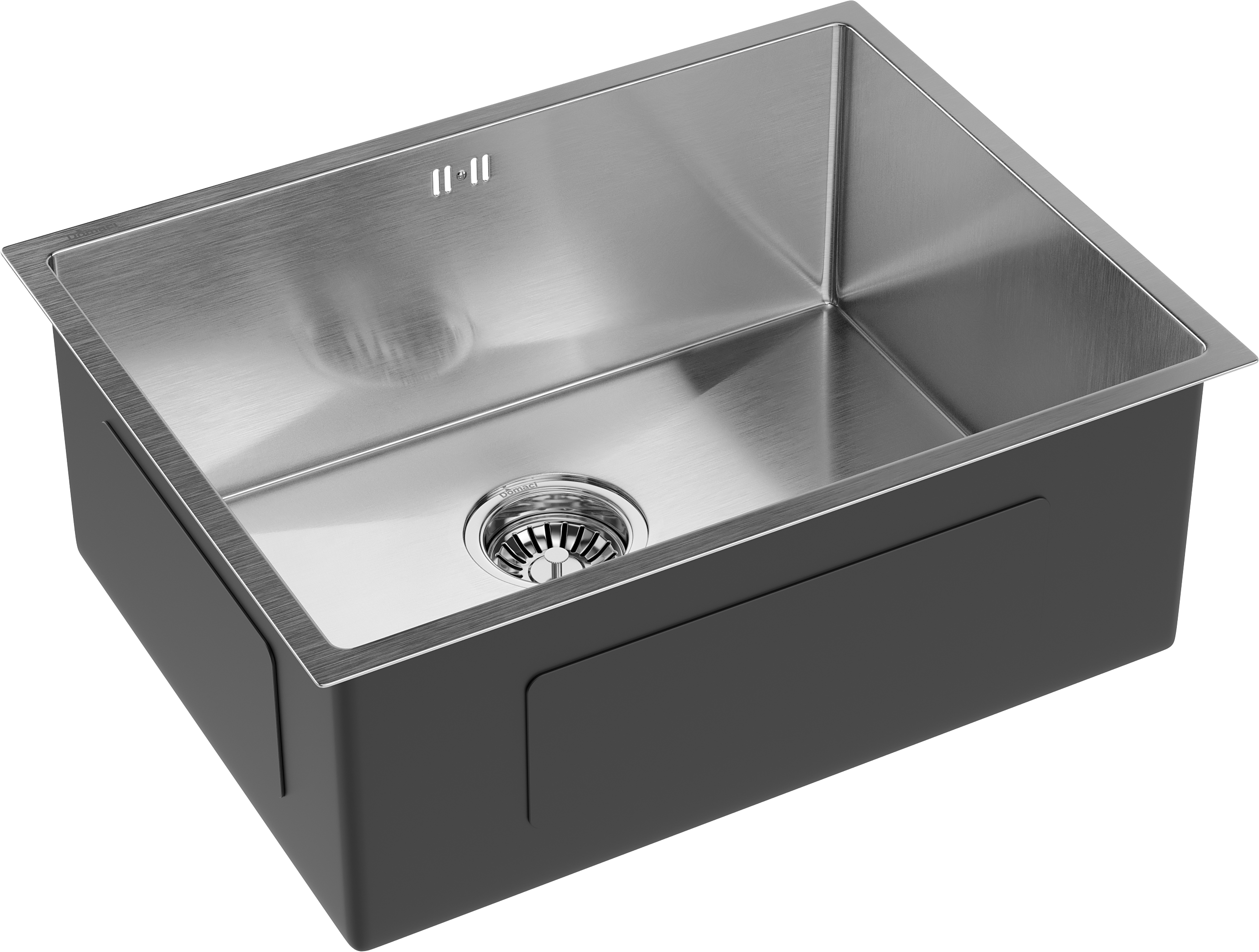 Мойка кухонная Domaci Равенна DM5844 нержавеющая сталь