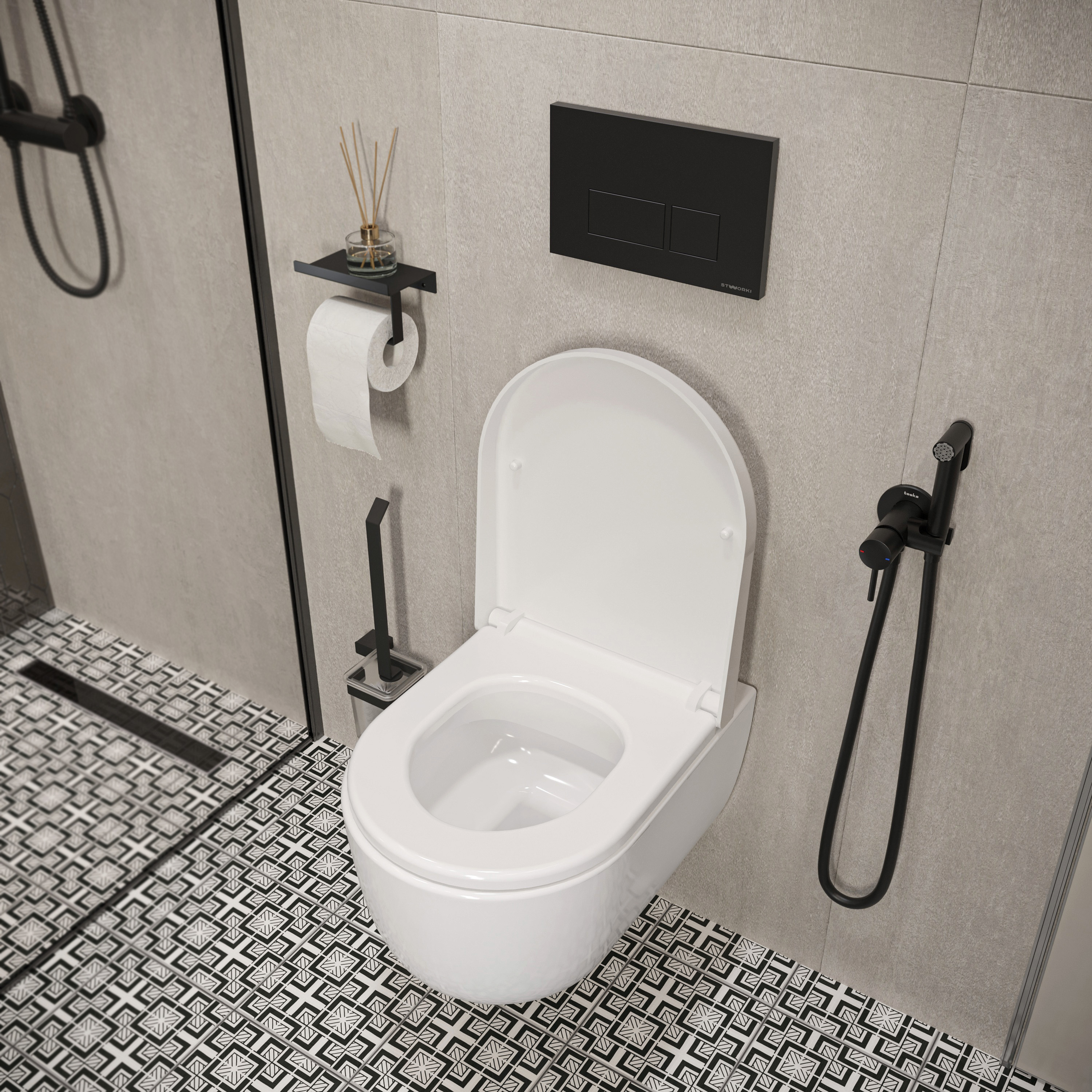 Унитаз подвесной BOCCHI V-Tondo Rimless 1417-001-0129 купить в Тамбове