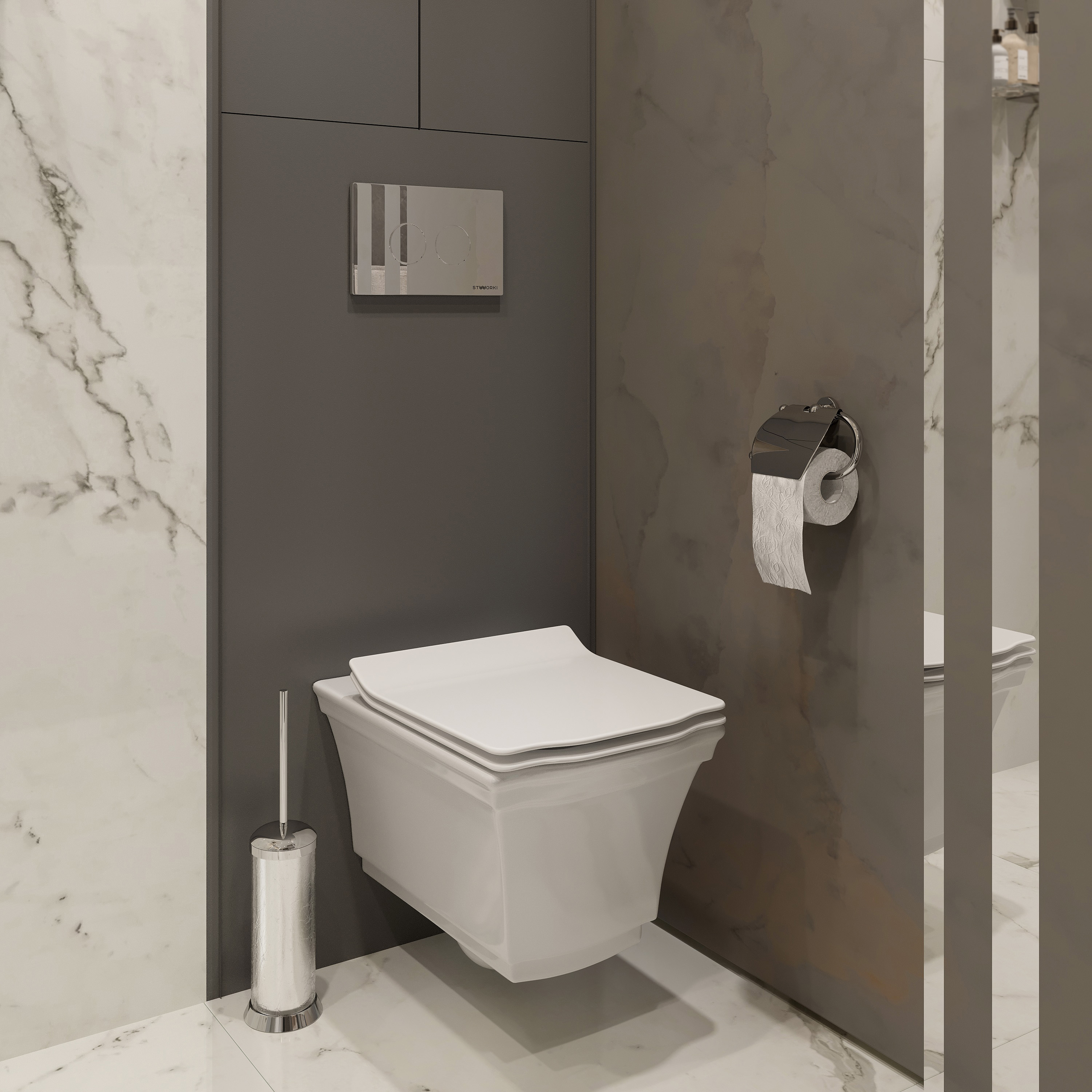 Унитаз подвесной STWORKI Хадстен SETK3304-0616-001-1-6000 купить в Тамбове