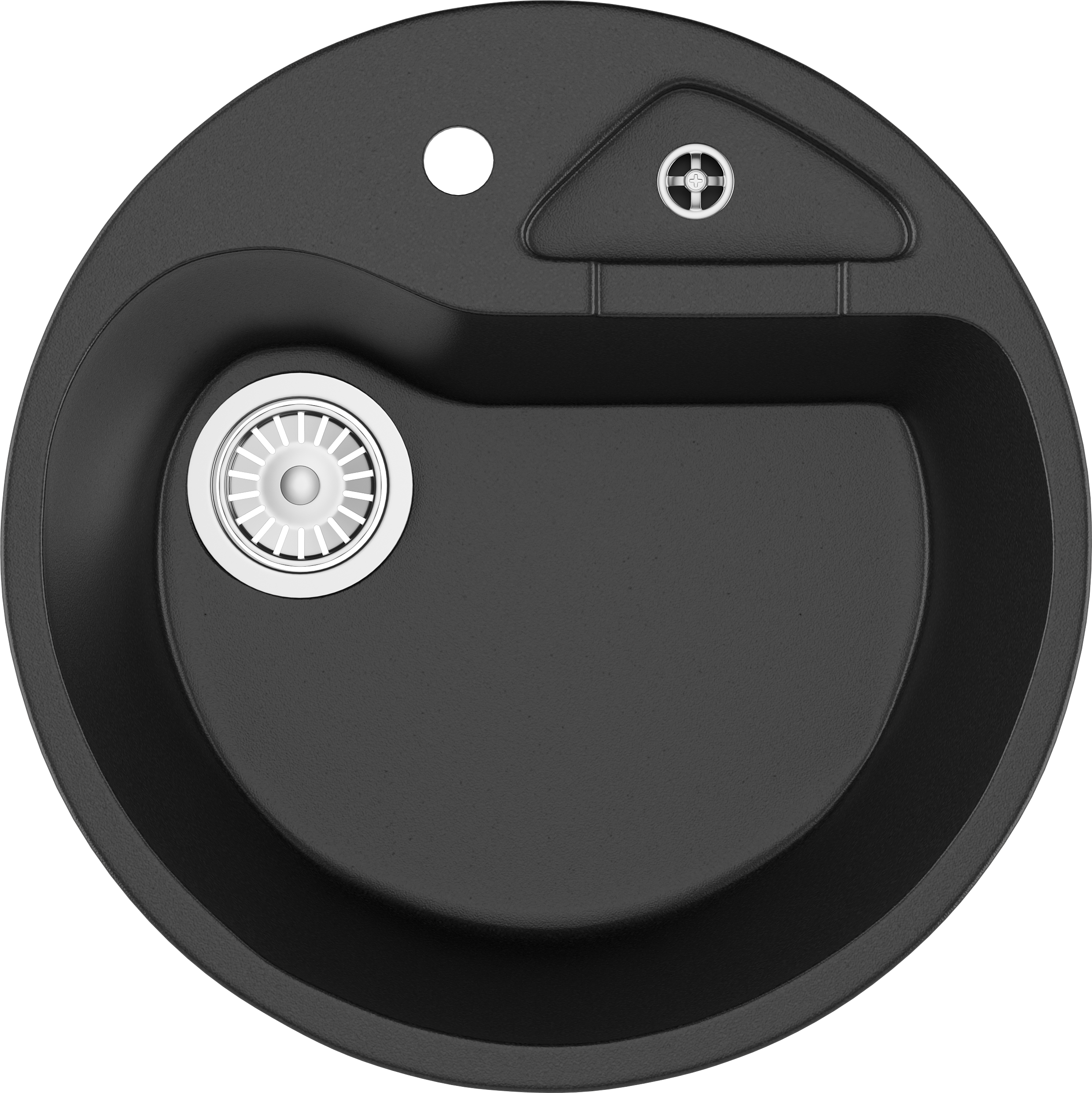 Мойка кухонная Domaci Бьелла DMC-08K-343 антрацит