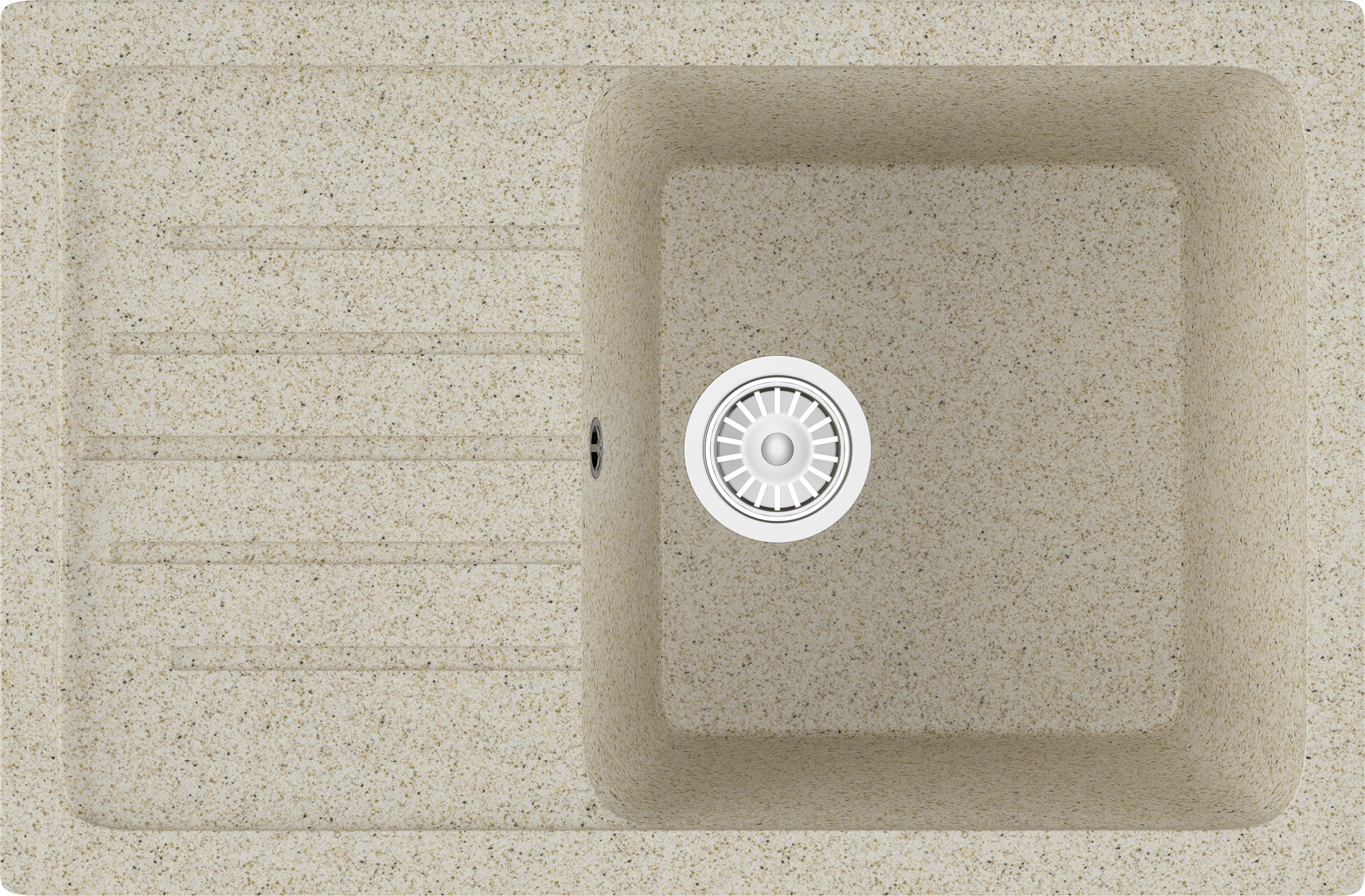 Мойка кухонная Domaci Бьелла DMC-76-302 песочная