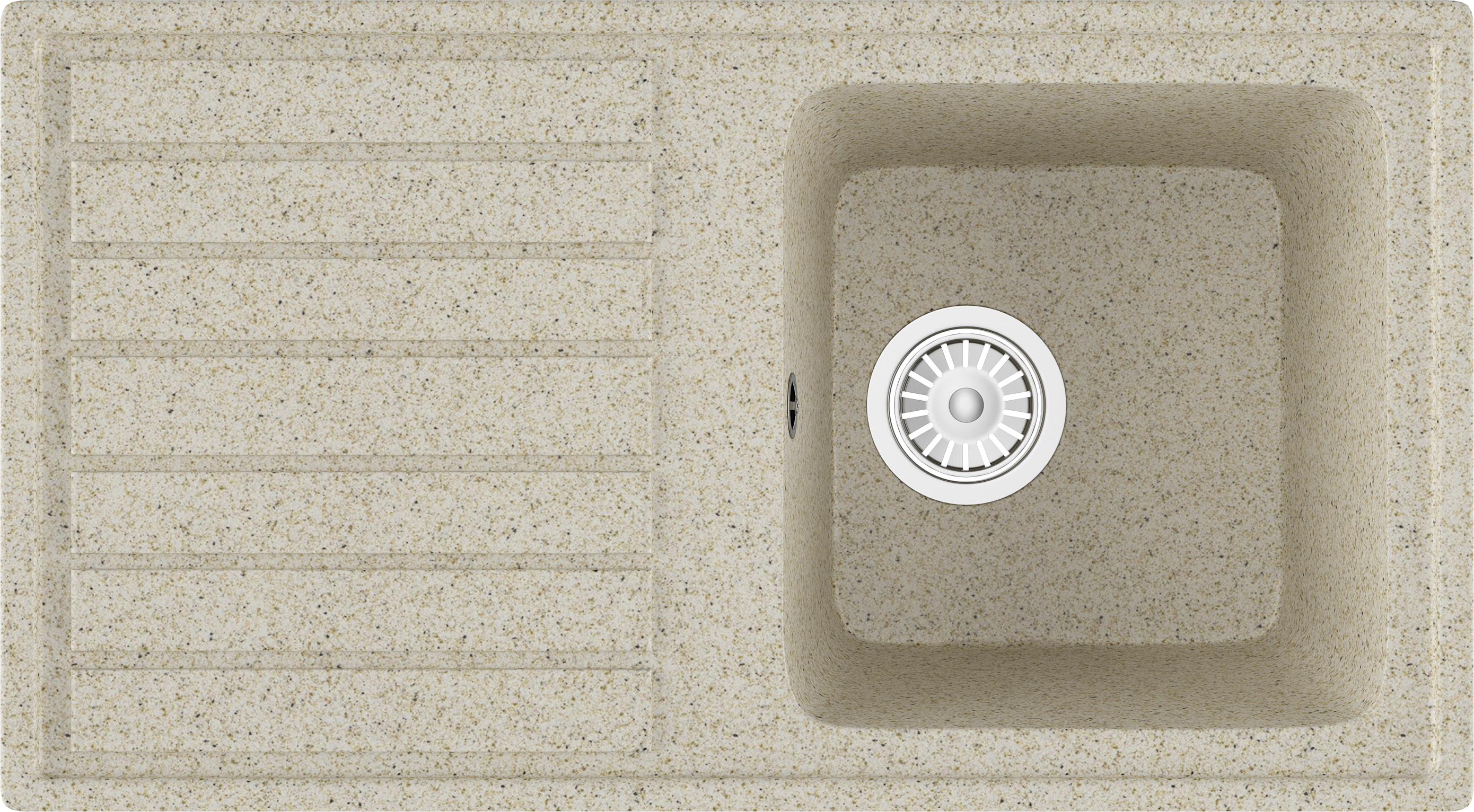 Мойка кухонная Domaci Бьелла DMC-20-302 песочная