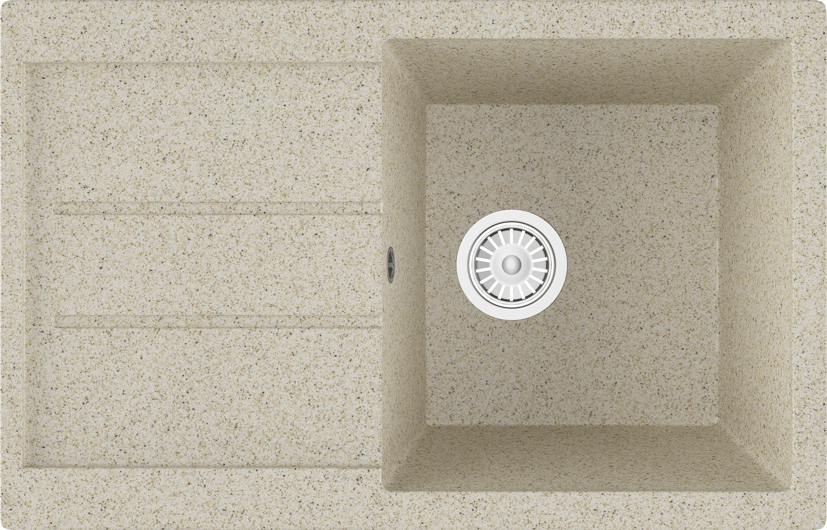 купить Мойка кухонная Domaci Бьелла DMC-25-302 песочная