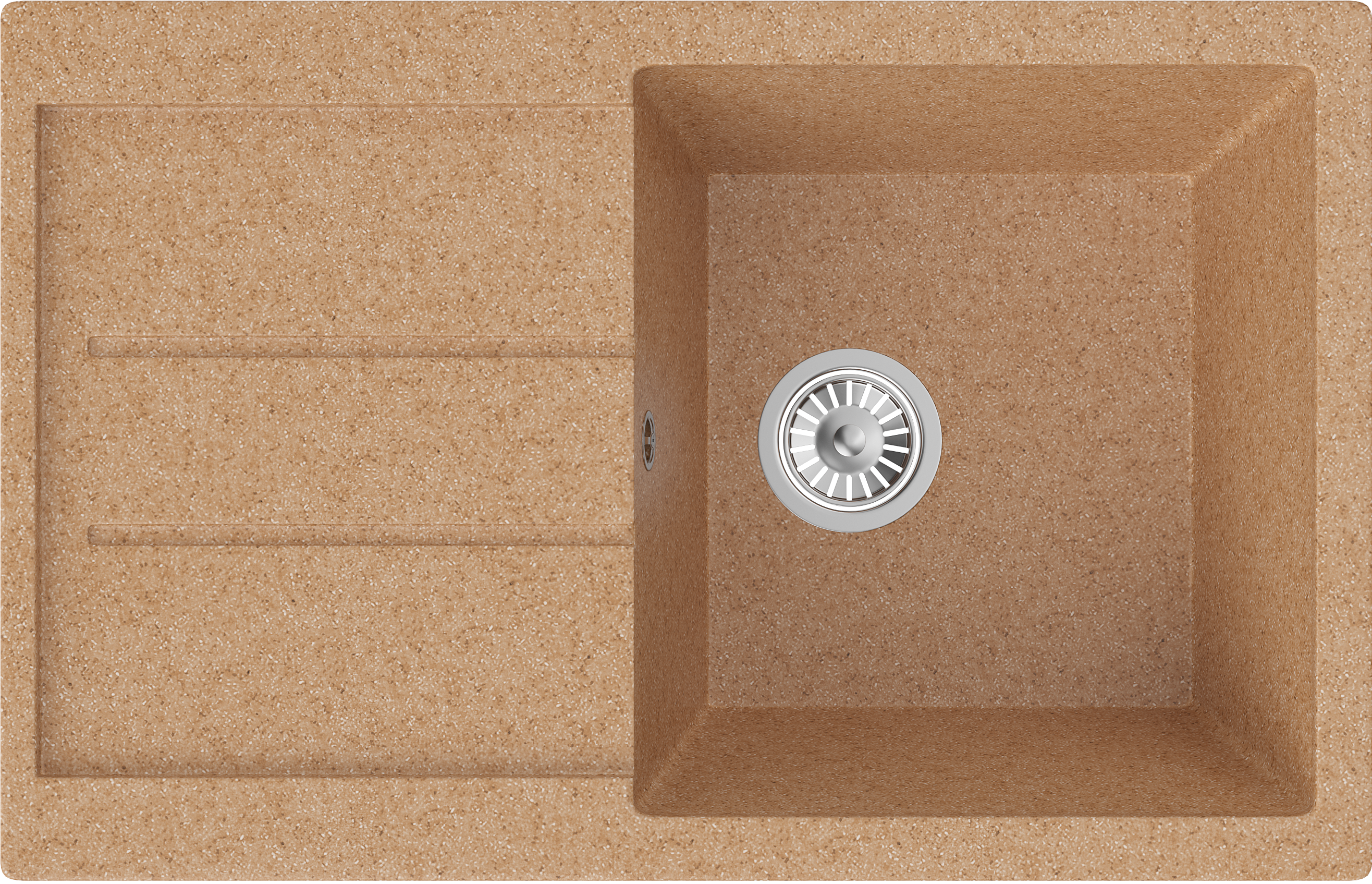 Мойка кухонная Domaci Бьелла DMC-25-307 терракот