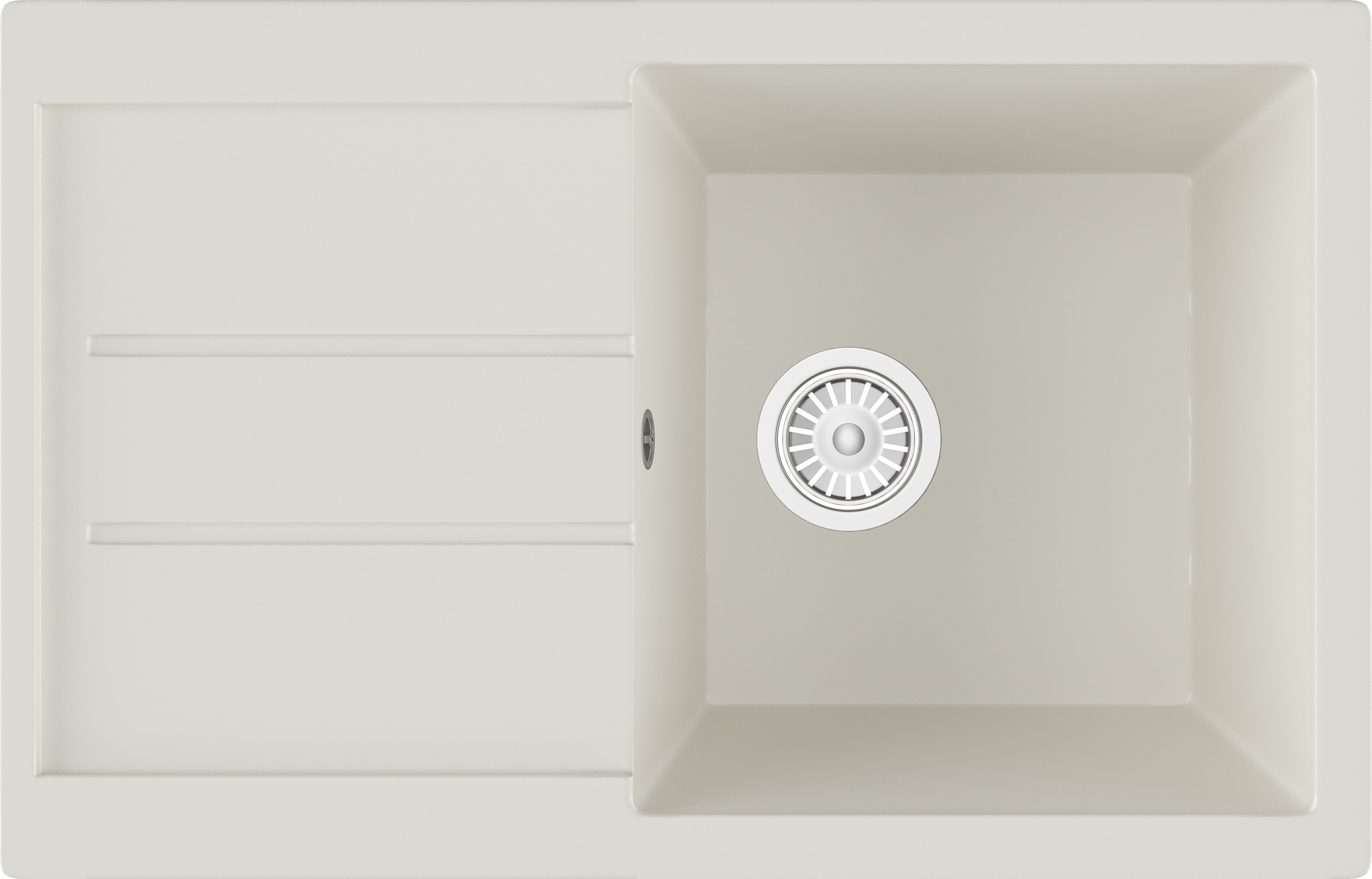 Мойка кухонная Domaci Бьелла DMC-25-341 молочная