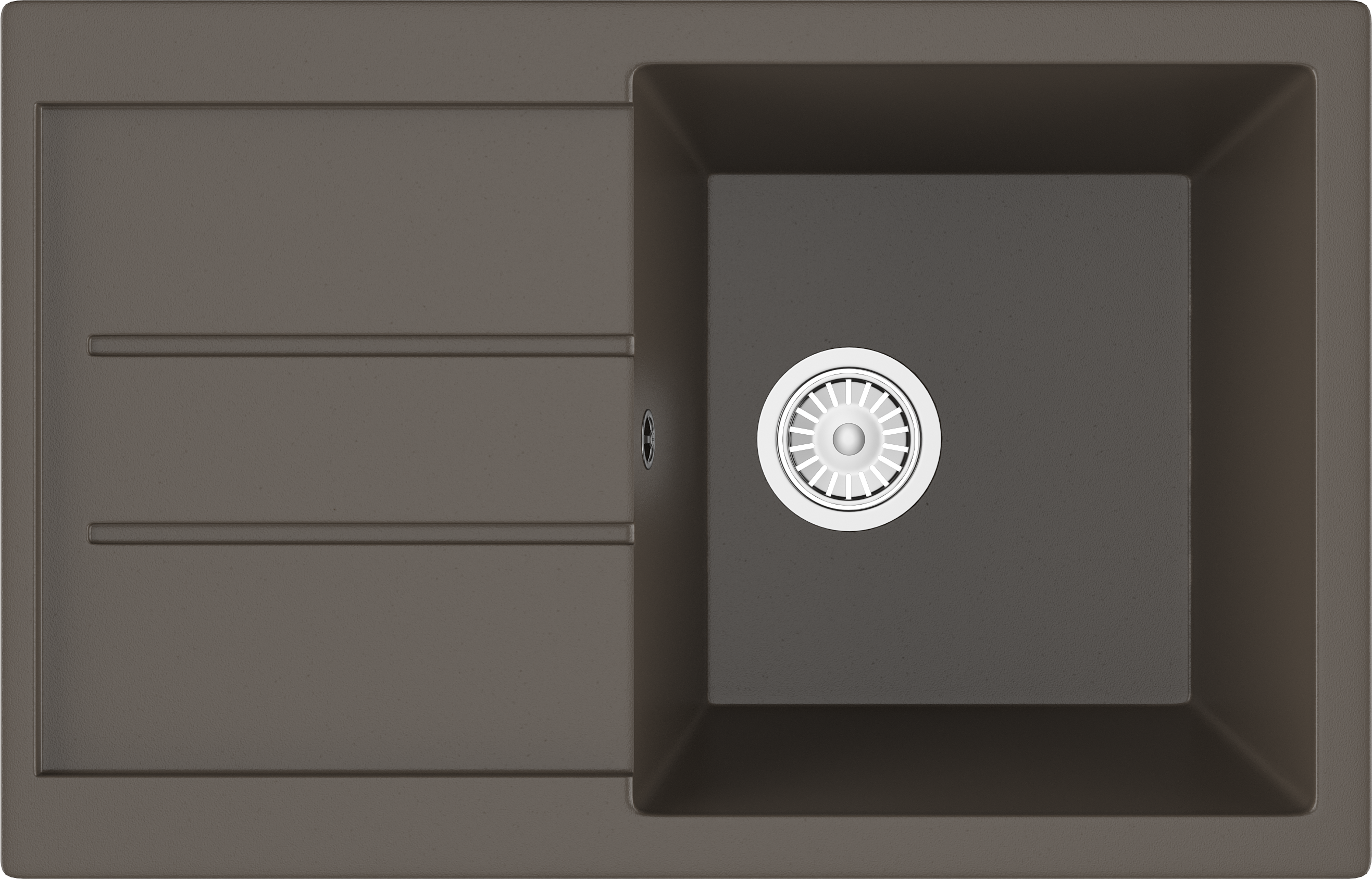 Мойка кухонная Domaci Бьелла DMC-25-345 шоколад