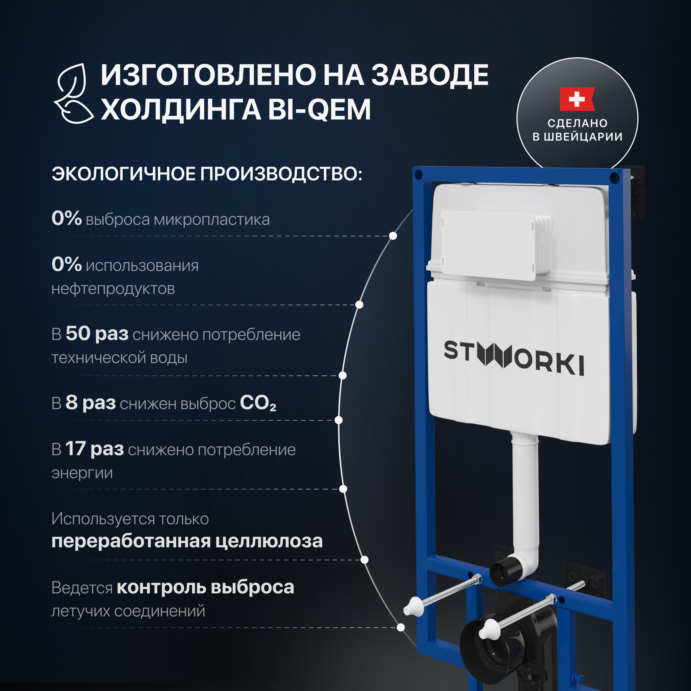 Комплект Унитаз подвесной STWORKI Дублин SETK3504-0605-001-1-6000 с микролифтом + Инсталляция + Кнопка 230823 хром матовый купить в Тамбове