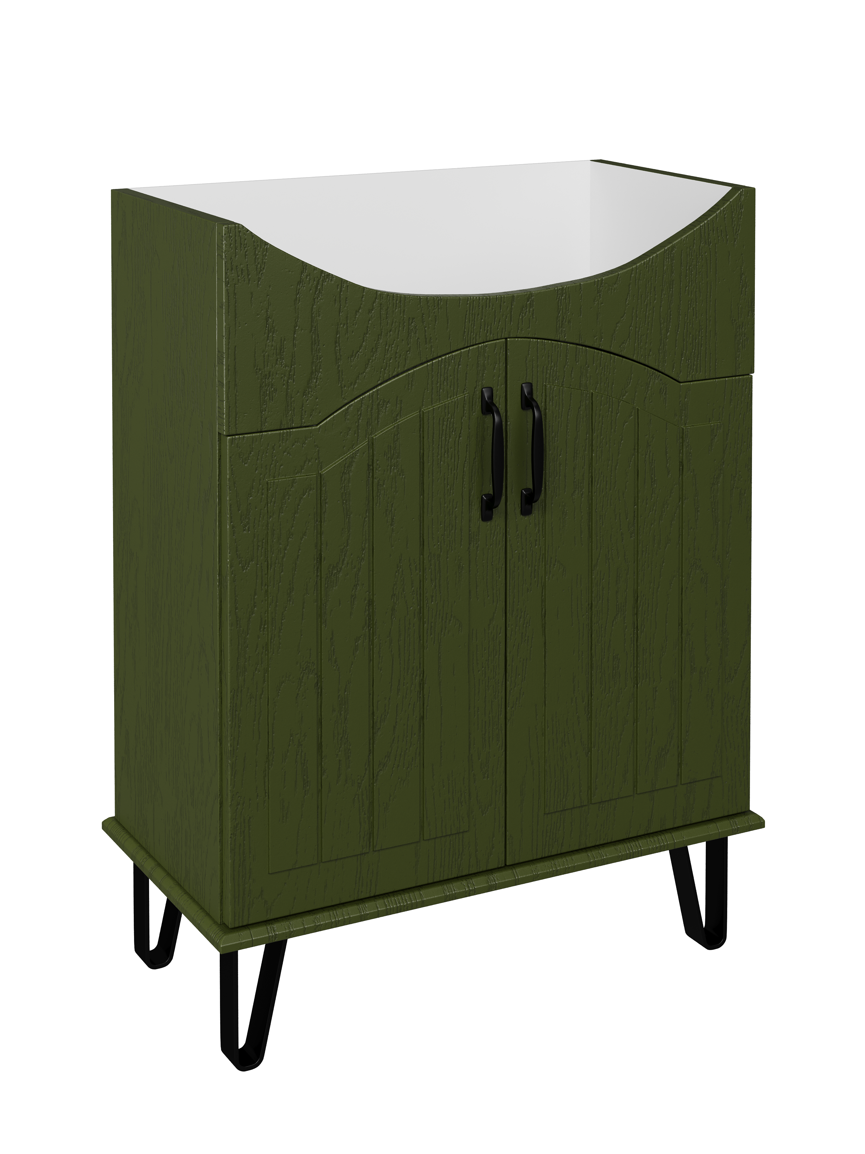Тумба под раковину без столешницы DIWO Сочи 65 зеленая