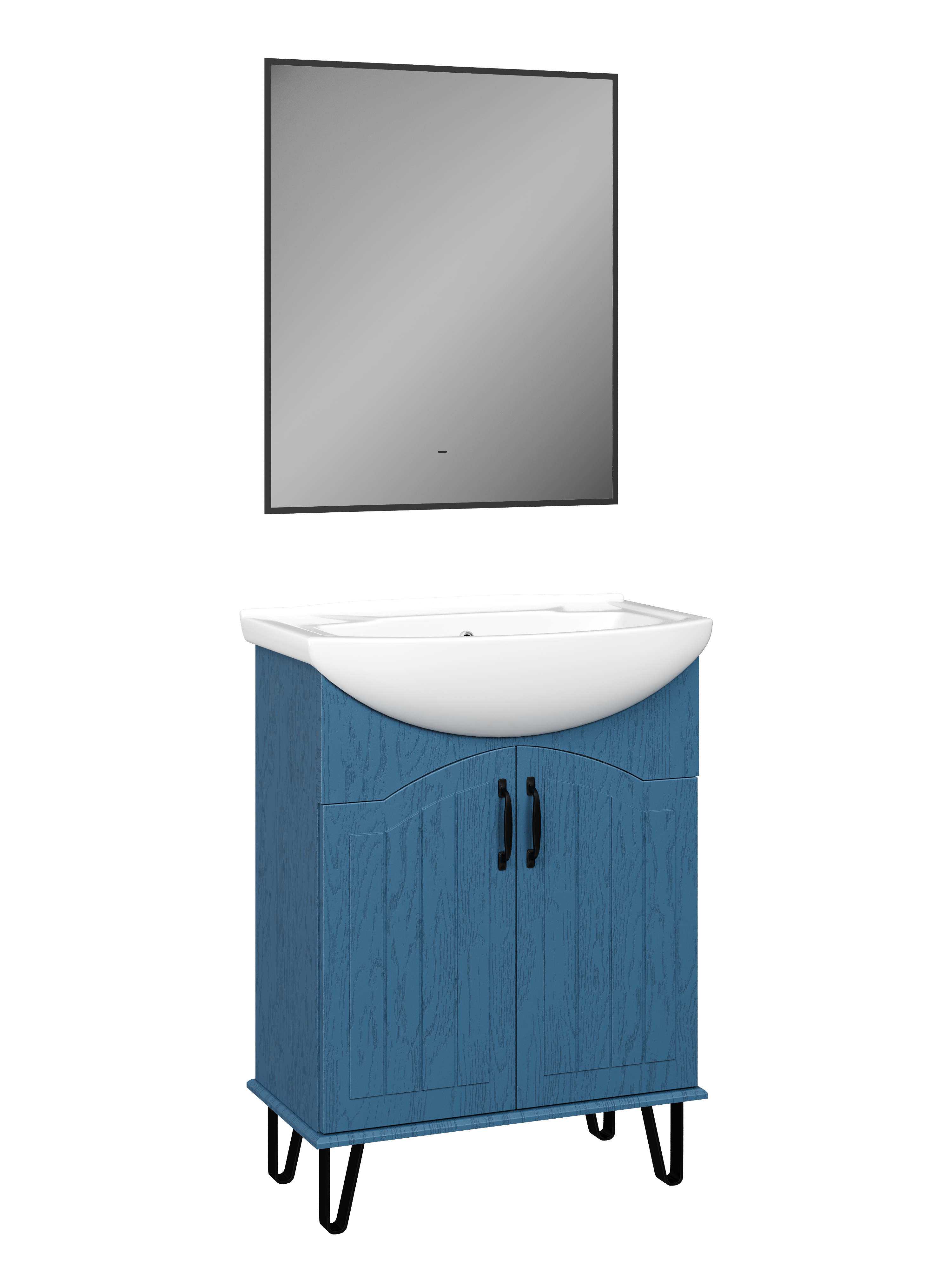 Мебель для ванной комнаты DIWO Сочи 65 синяя