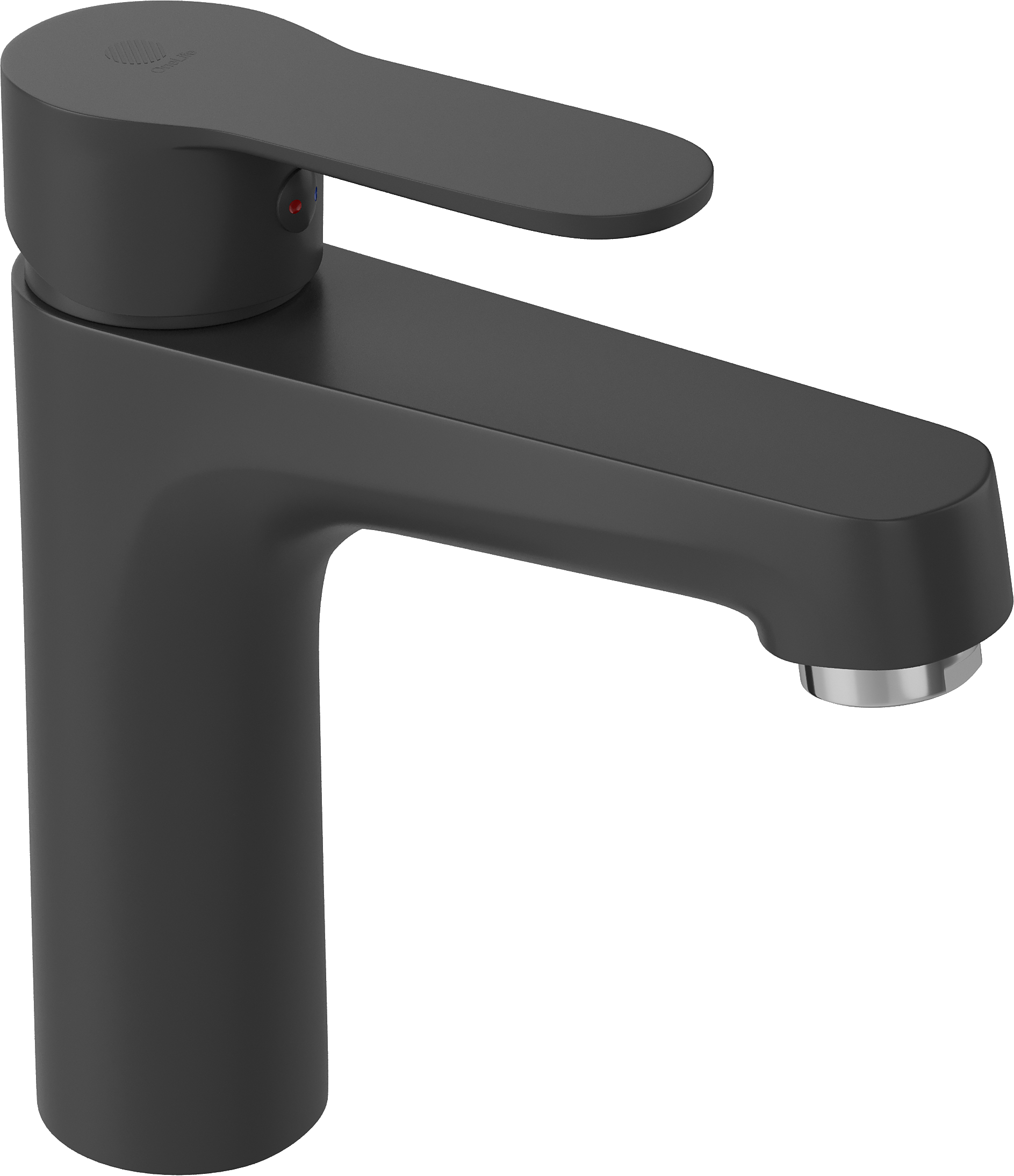 Смеситель для раковины DIWO Ярославль YAR-01b черный матовый