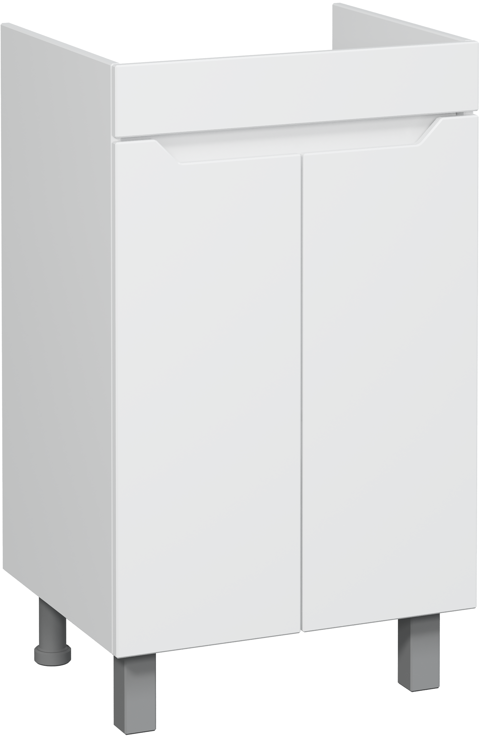 Тумба под раковину без столешницы DIWO Архангельск 50 белая