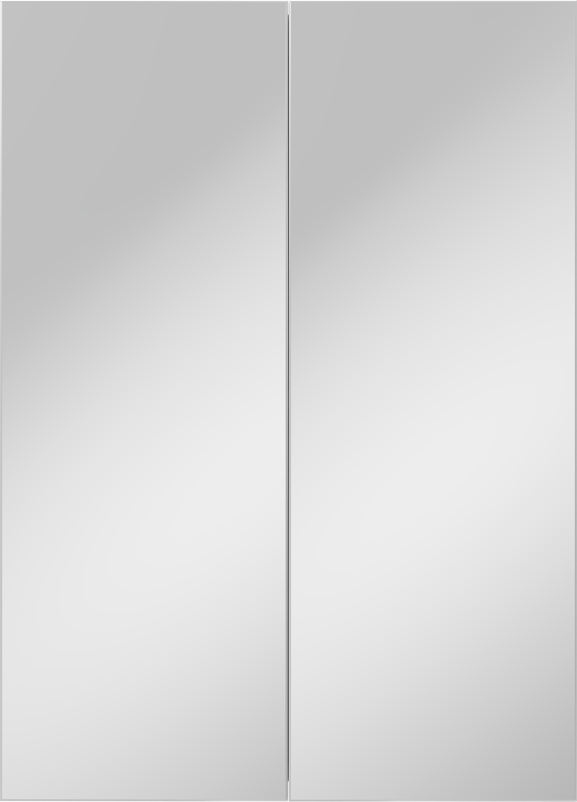 Зеркало-шкаф DIWO Архангельск 50 универсальное, белое