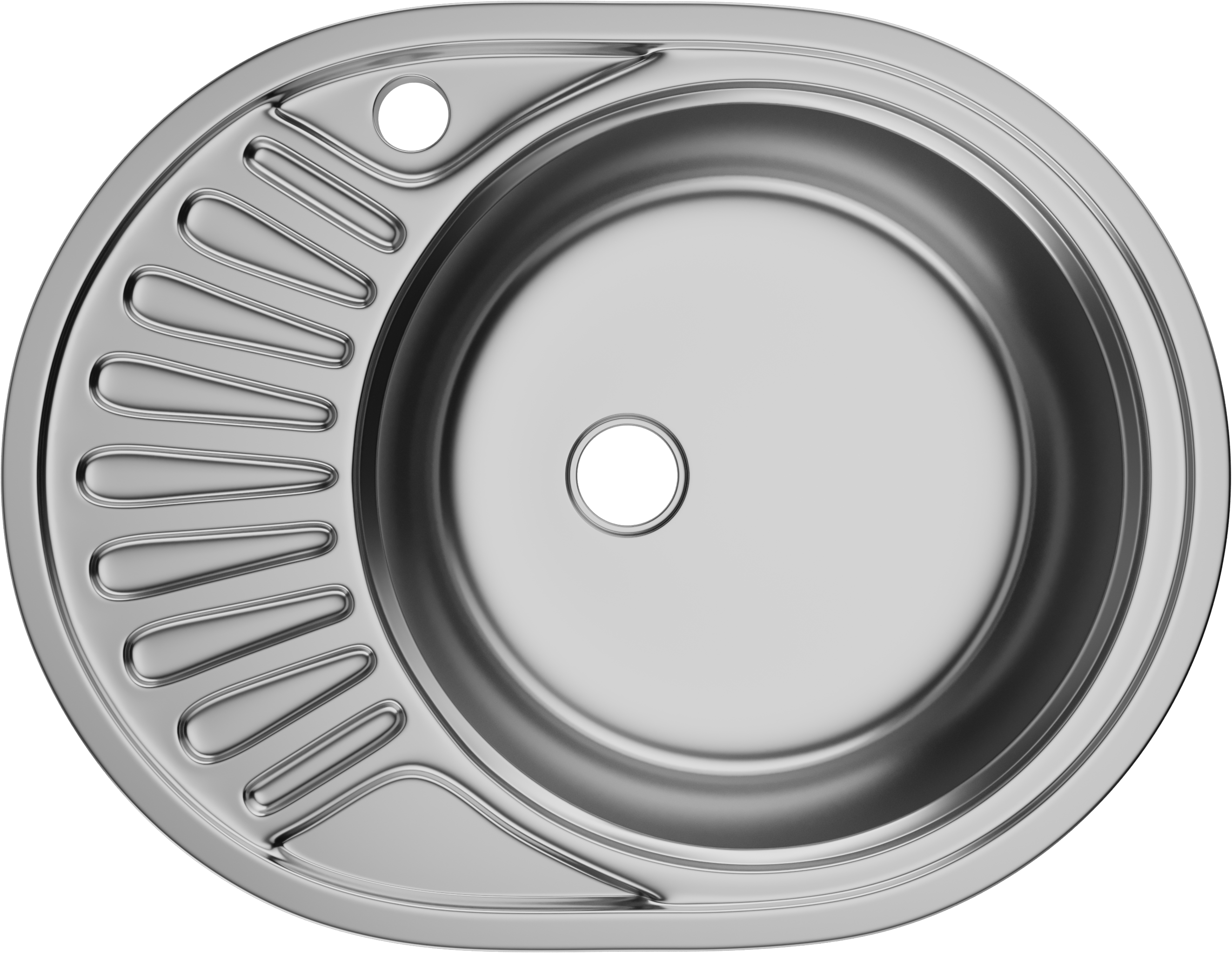 Мойка кухонная Domaci Равенна Rite DFA 577*447 (6) R1T R