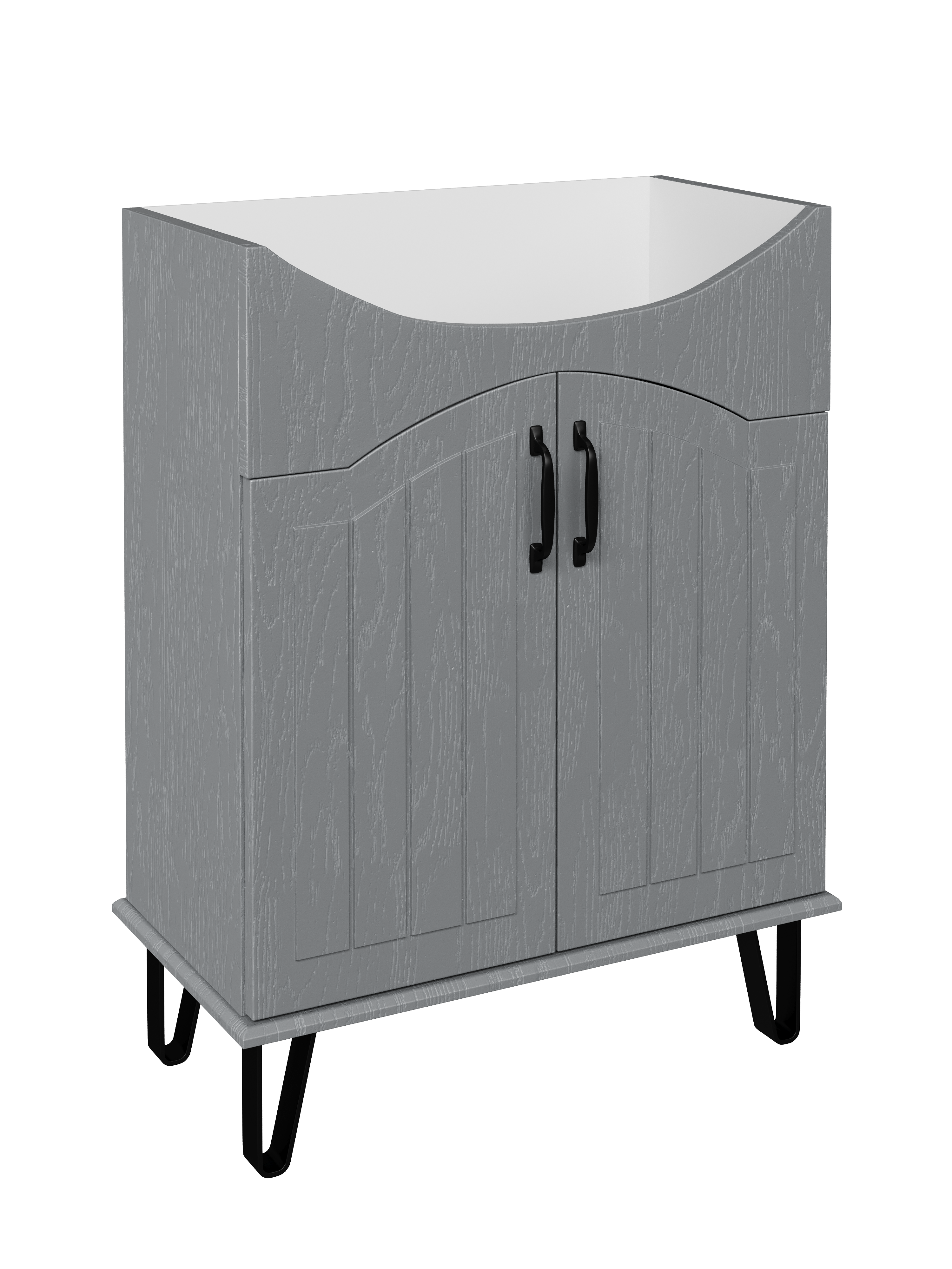 Тумба под раковину без столешницы DIWO Сочи 65 антрацит