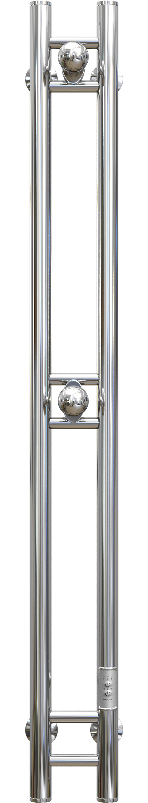 Полотенцесушитель электрический EWRIKA Пенелопа Х2 120х10, хром