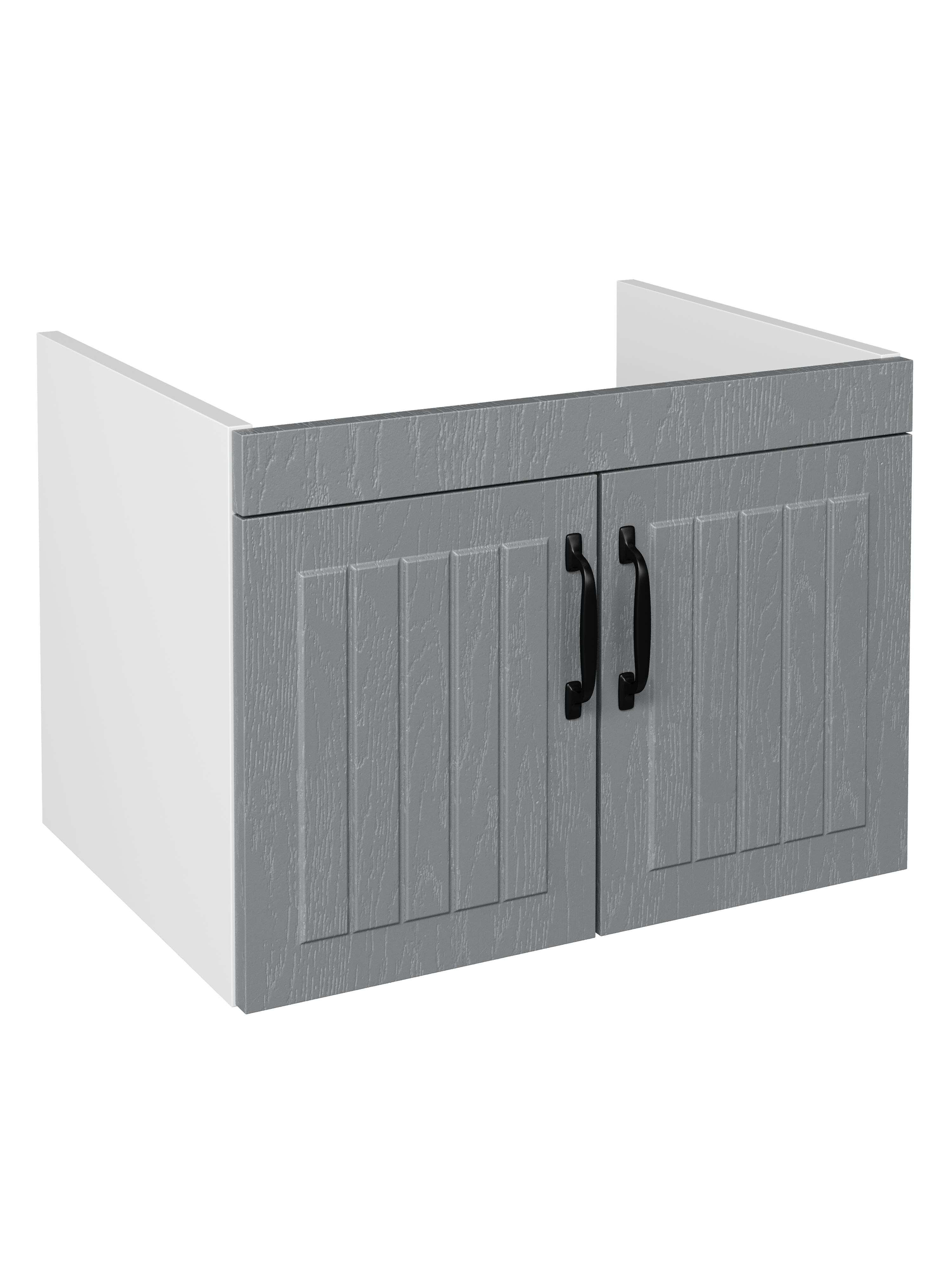 Тумба под раковину без столешницы DIWO Сочи 60 подвесная, антрацит