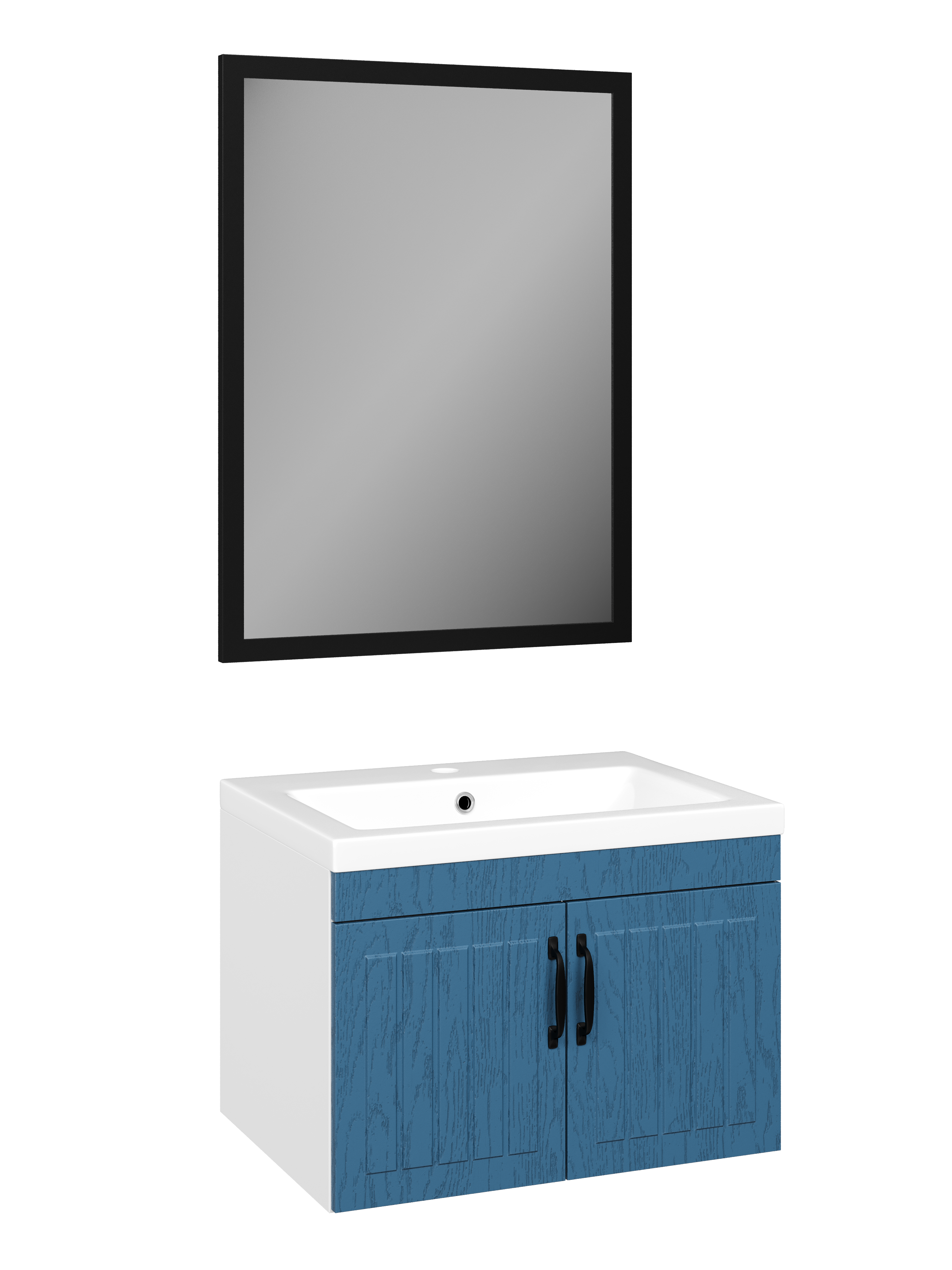 Мебель для ванной комнаты DIWO Сочи 60 подвесная, синяя