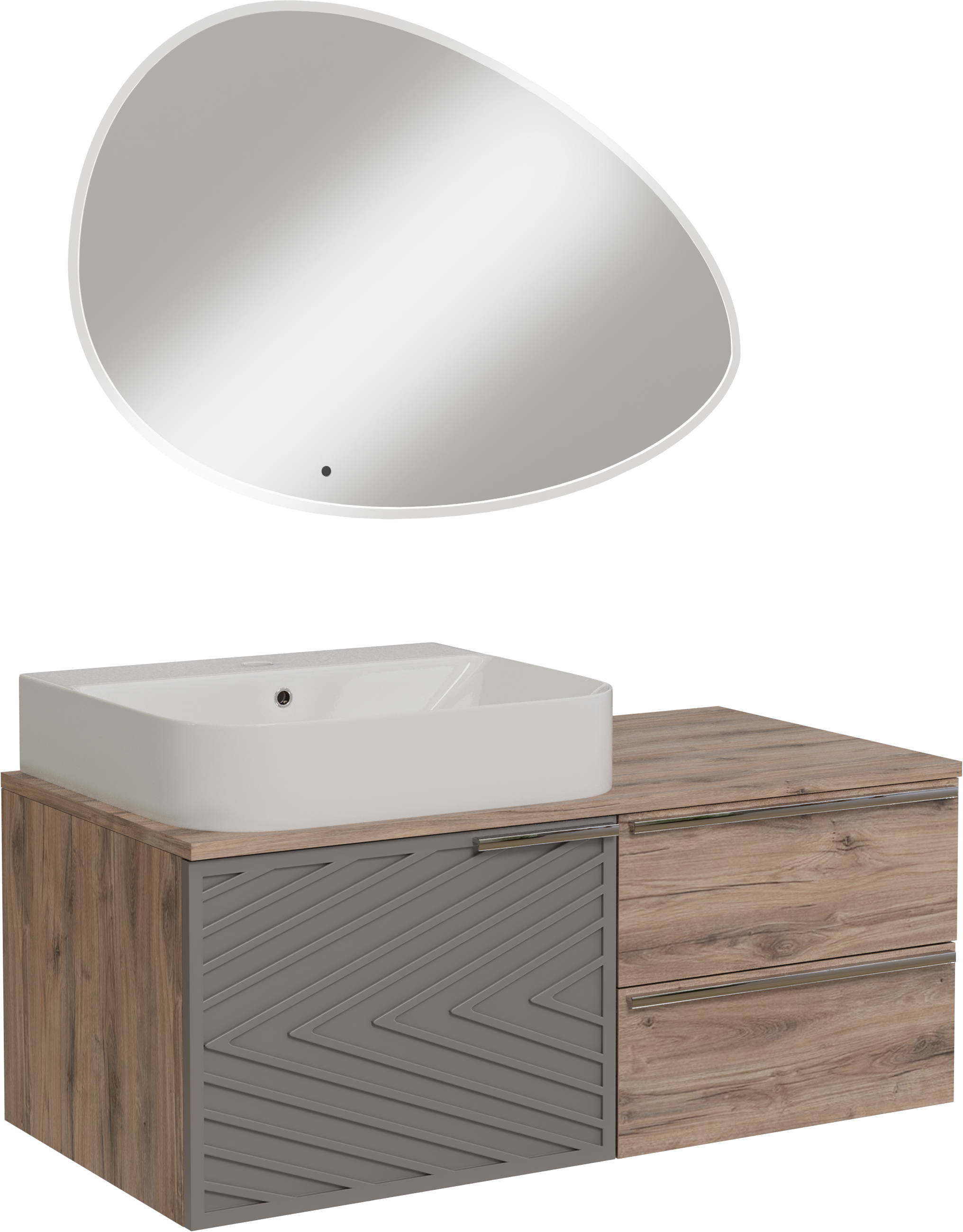 Мебель для ванной комнаты STWORKI Arron 100 dorado