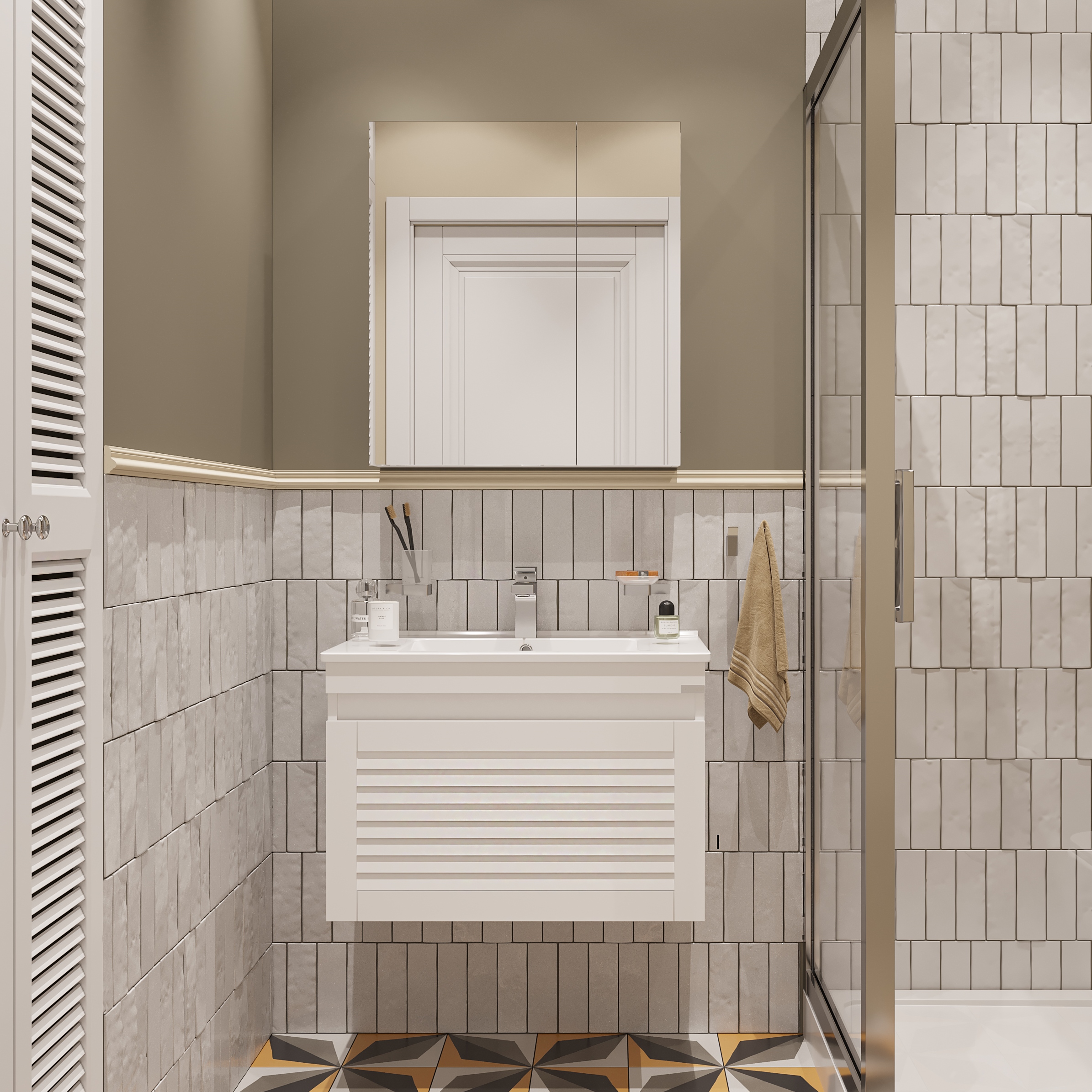 Мебель для ванной комнаты STWORKI Blenda 75