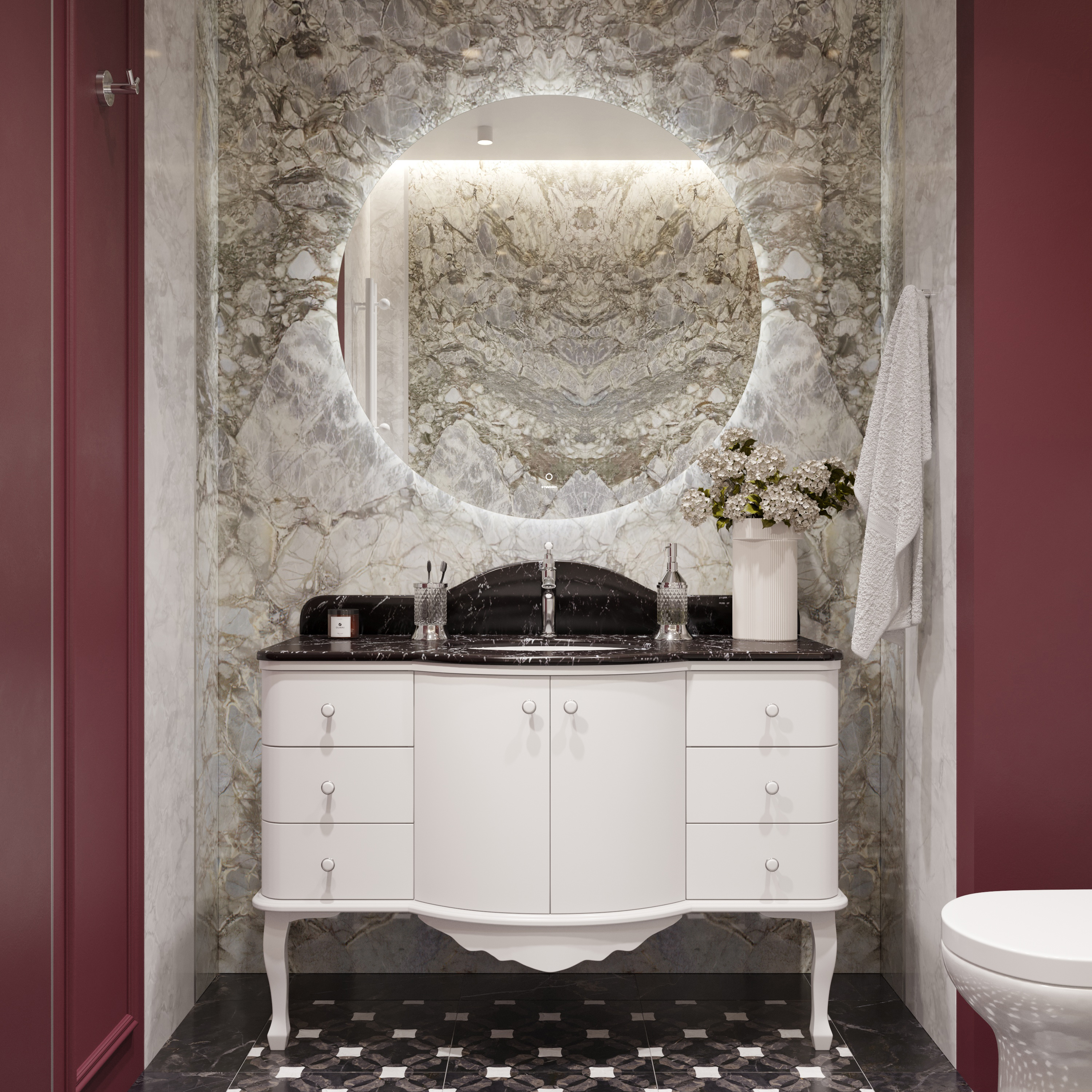 Мебель для ванной комнаты STWORKI Siena 124