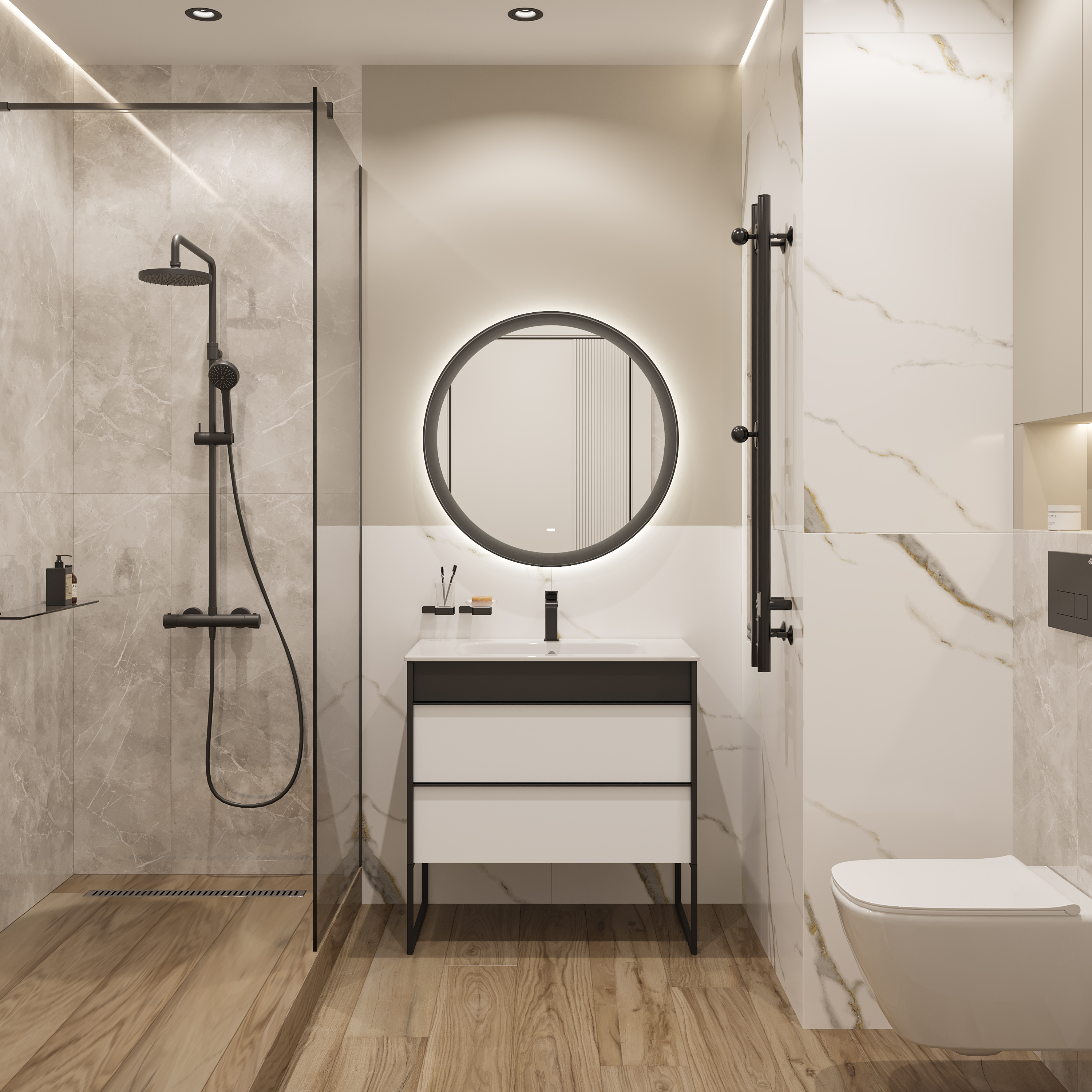 Полка STWORKI Glass Shelf 60 полкодержатели хром купить в Тамбове