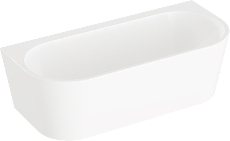 Акриловая ванна VitrA Geo 180х80, пристенная