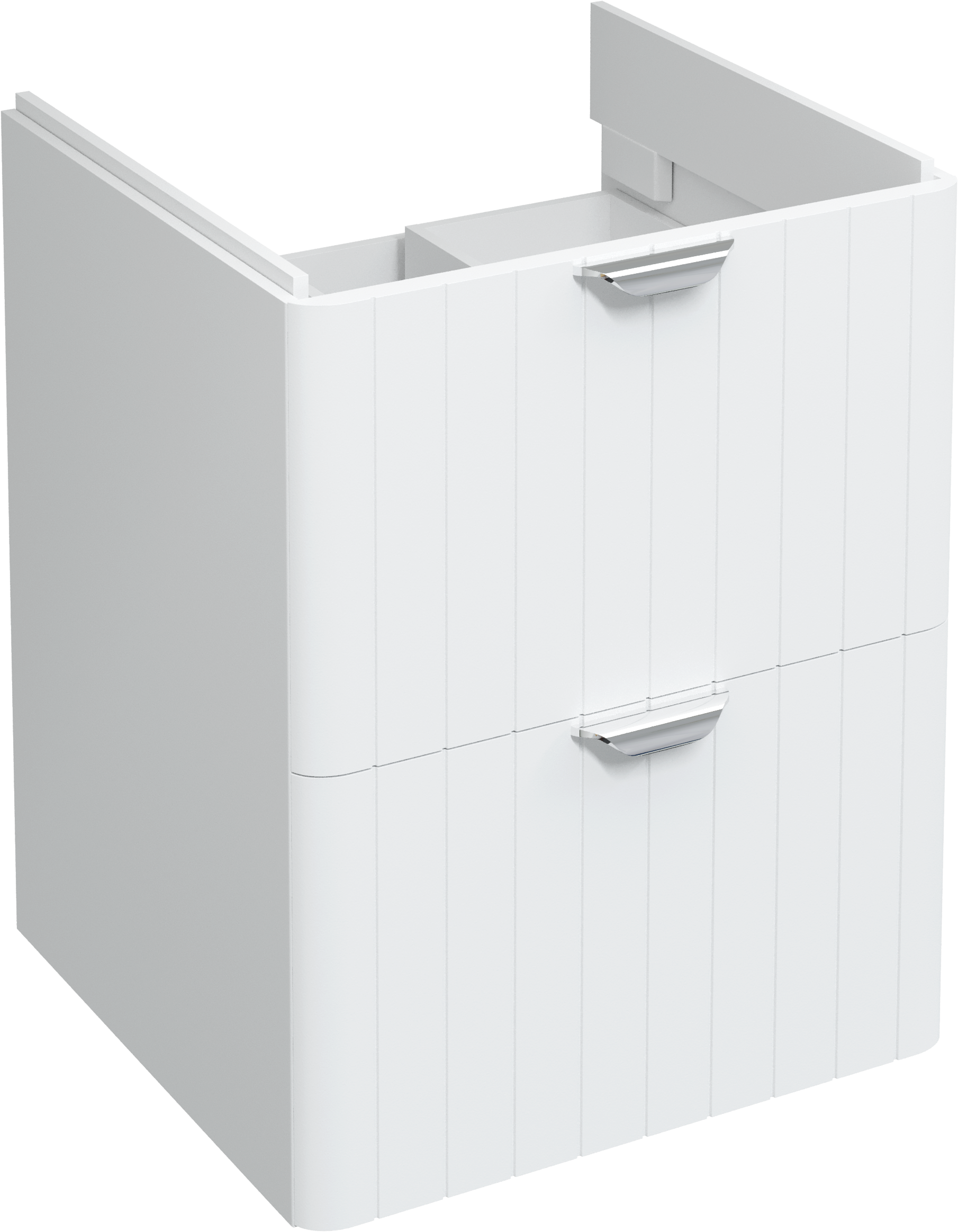 Тумба под раковину STWORKI Ларвик 50 белая матовая