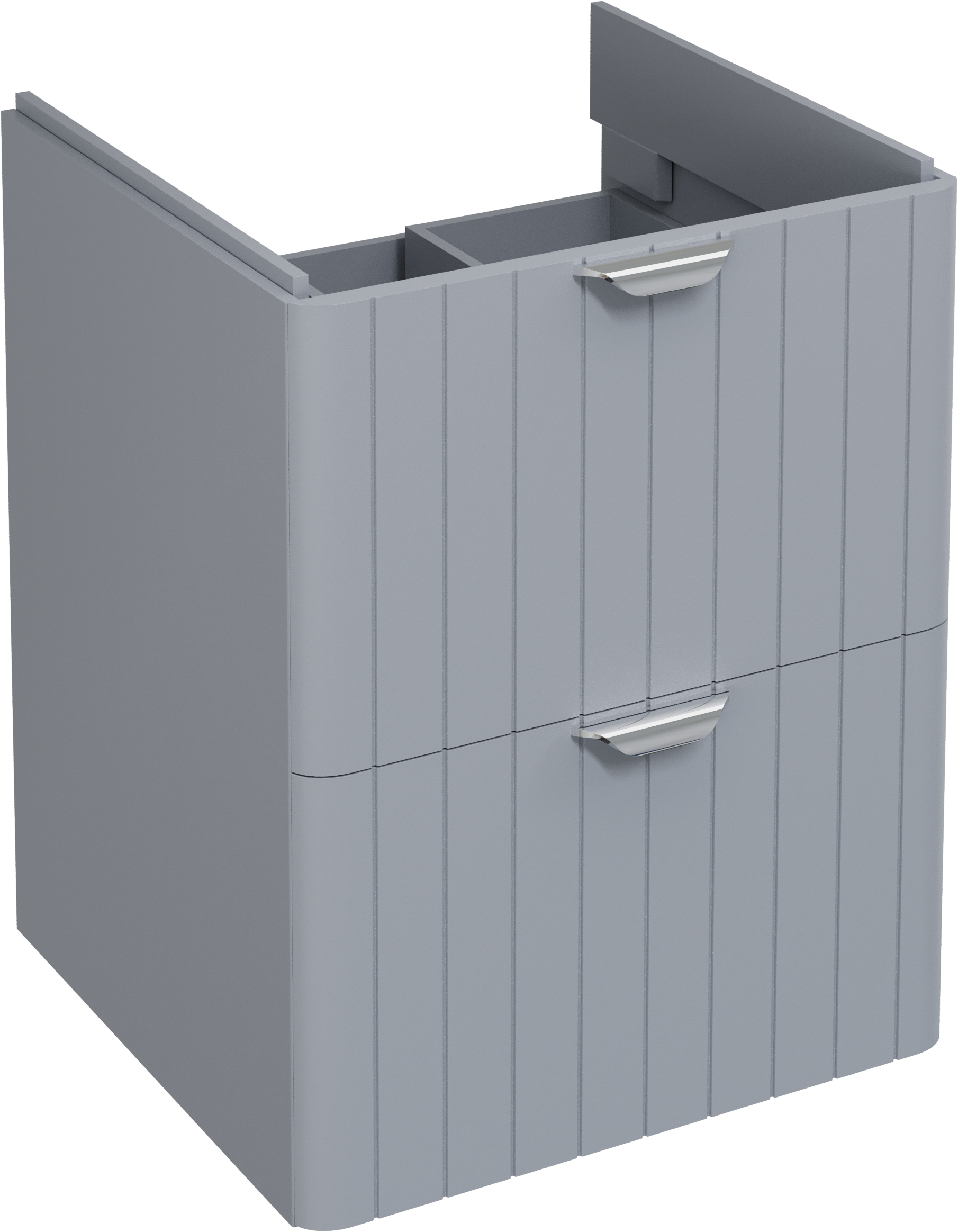 Тумба под раковину STWORKI Ларвик 50 серая матовая