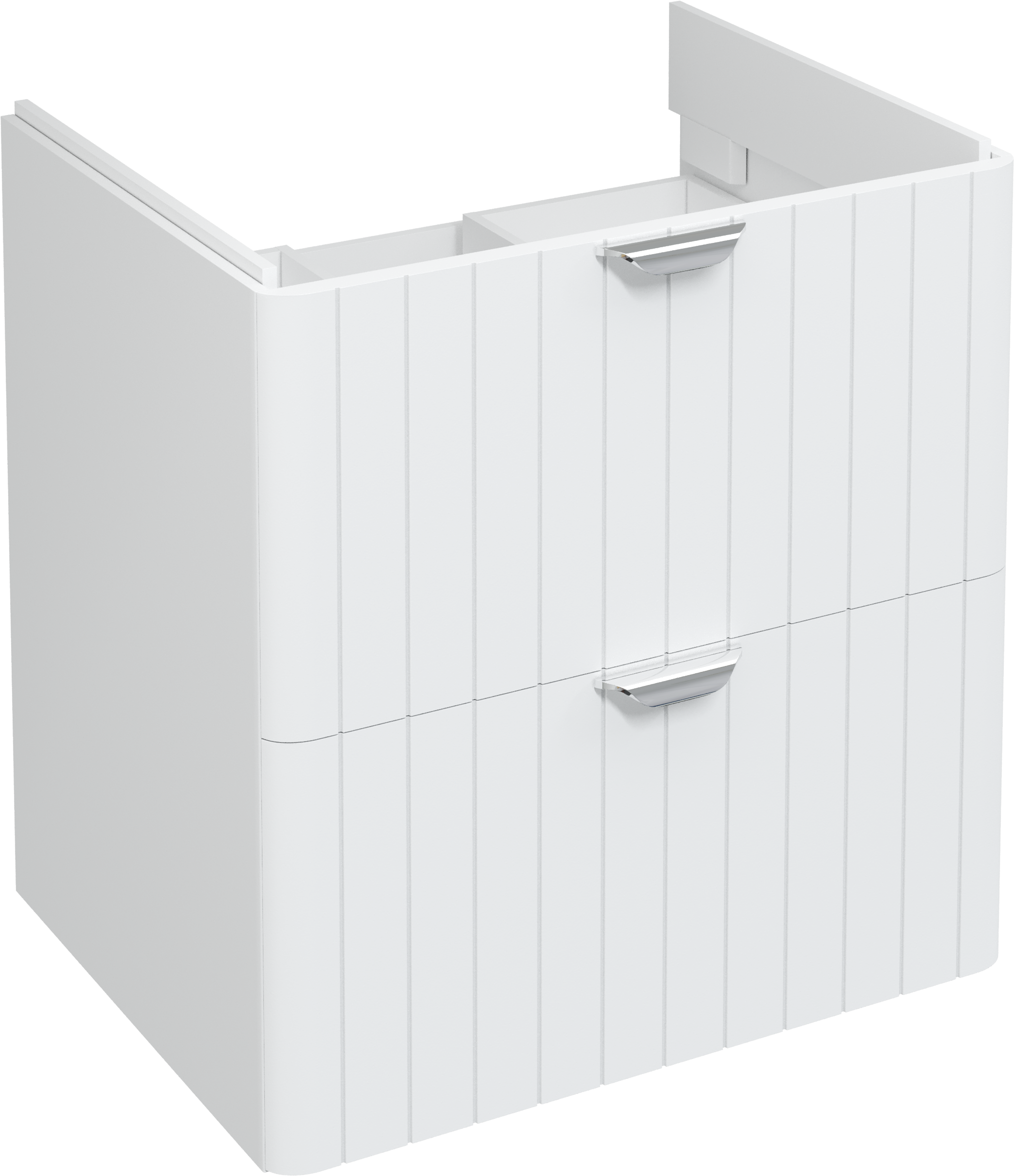 Тумба под раковину STWORKI Ларвик 60 белая матовая