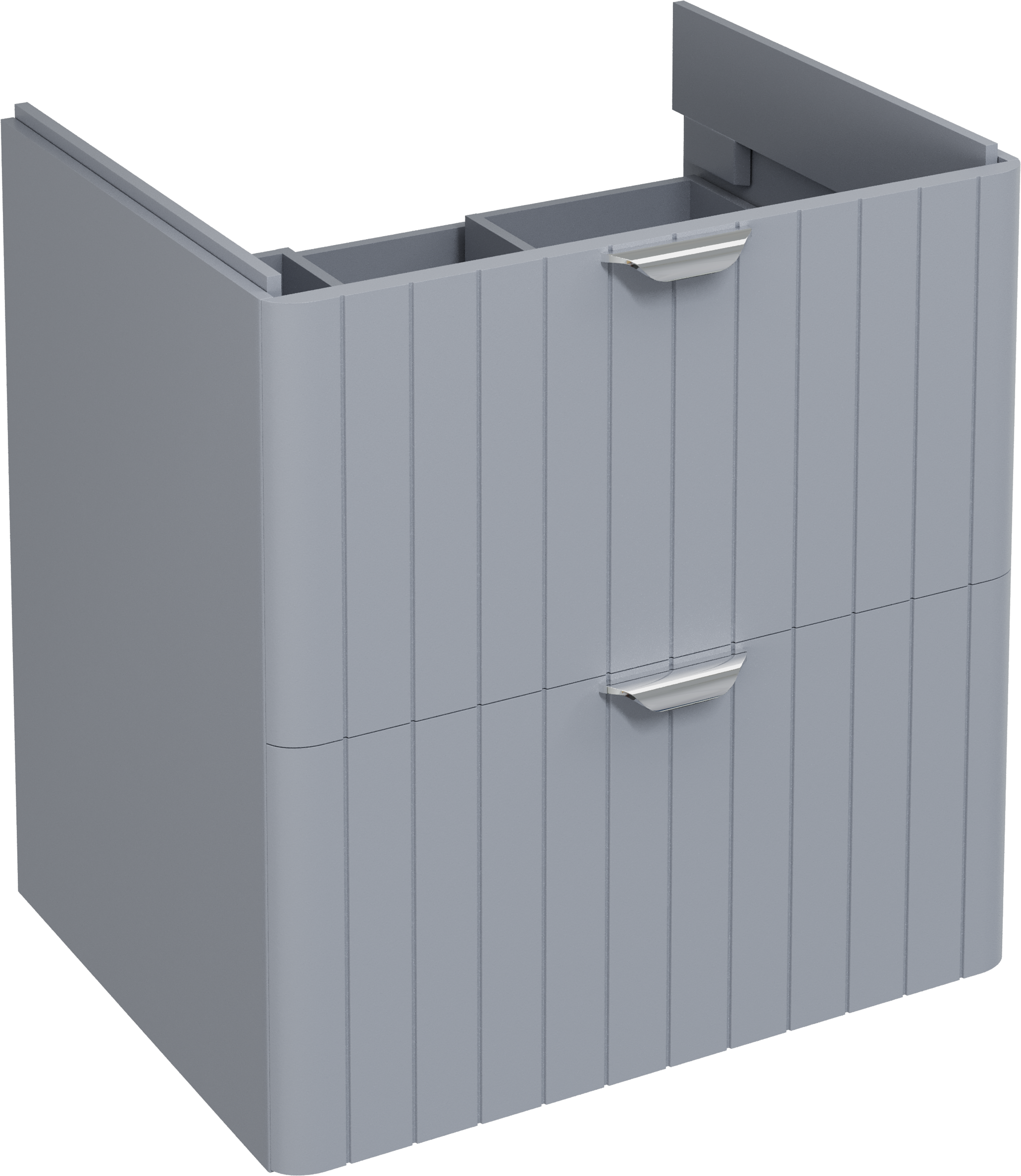 Тумба под раковину STWORKI Ларвик 60 серая матовая