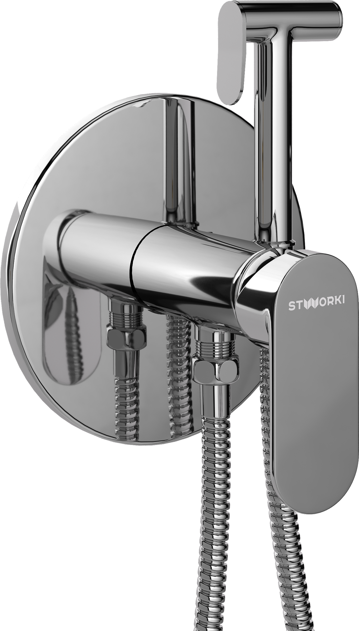 Гигиенический душ SW Вестфолл, со смесителем, хром