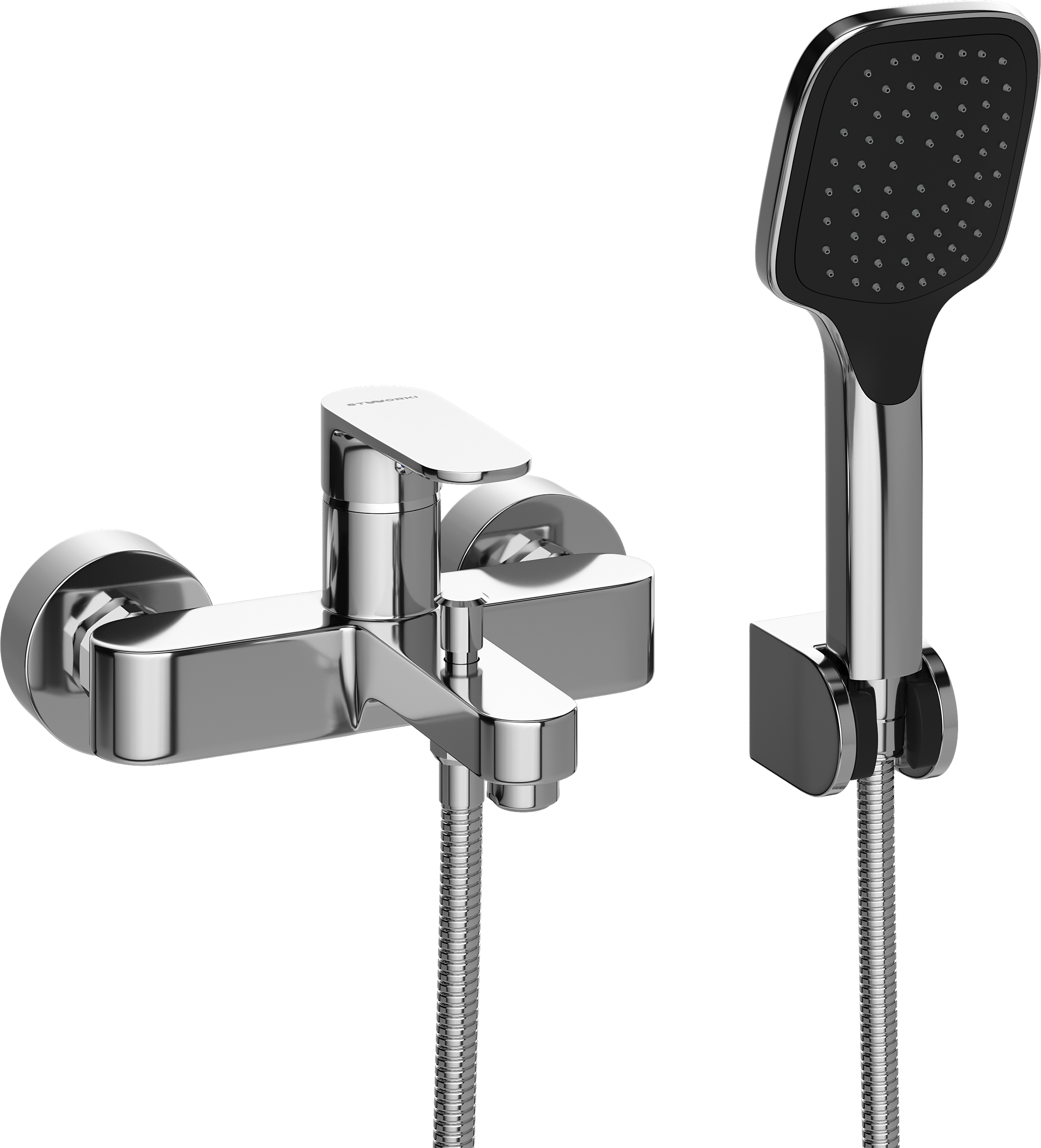 Смеситель для ванны с душем STWORKI Вестфолл K-11201-C хром