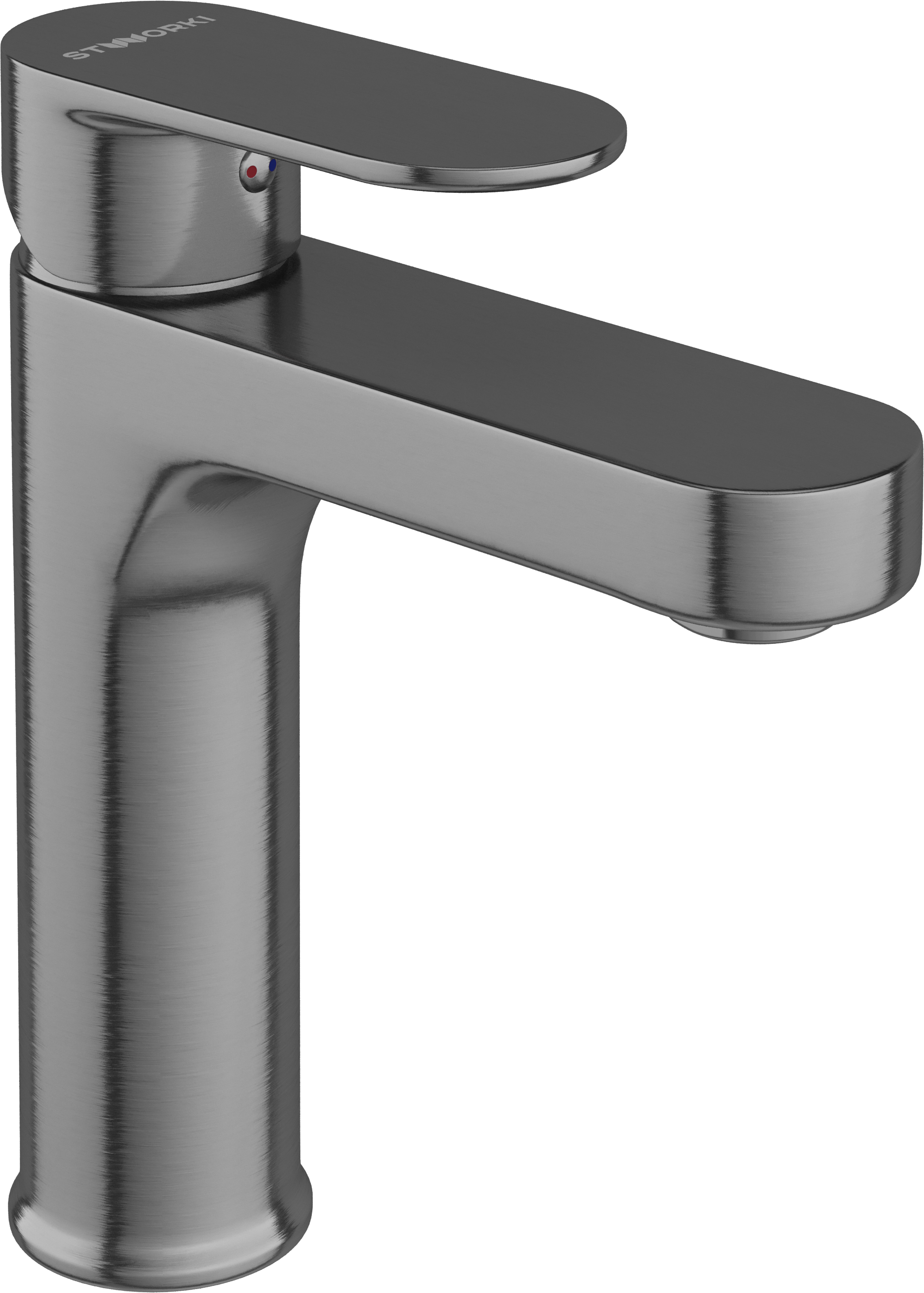 Смеситель для раковины STWORKI Вестфолл K-11202-GB воронёная сталь