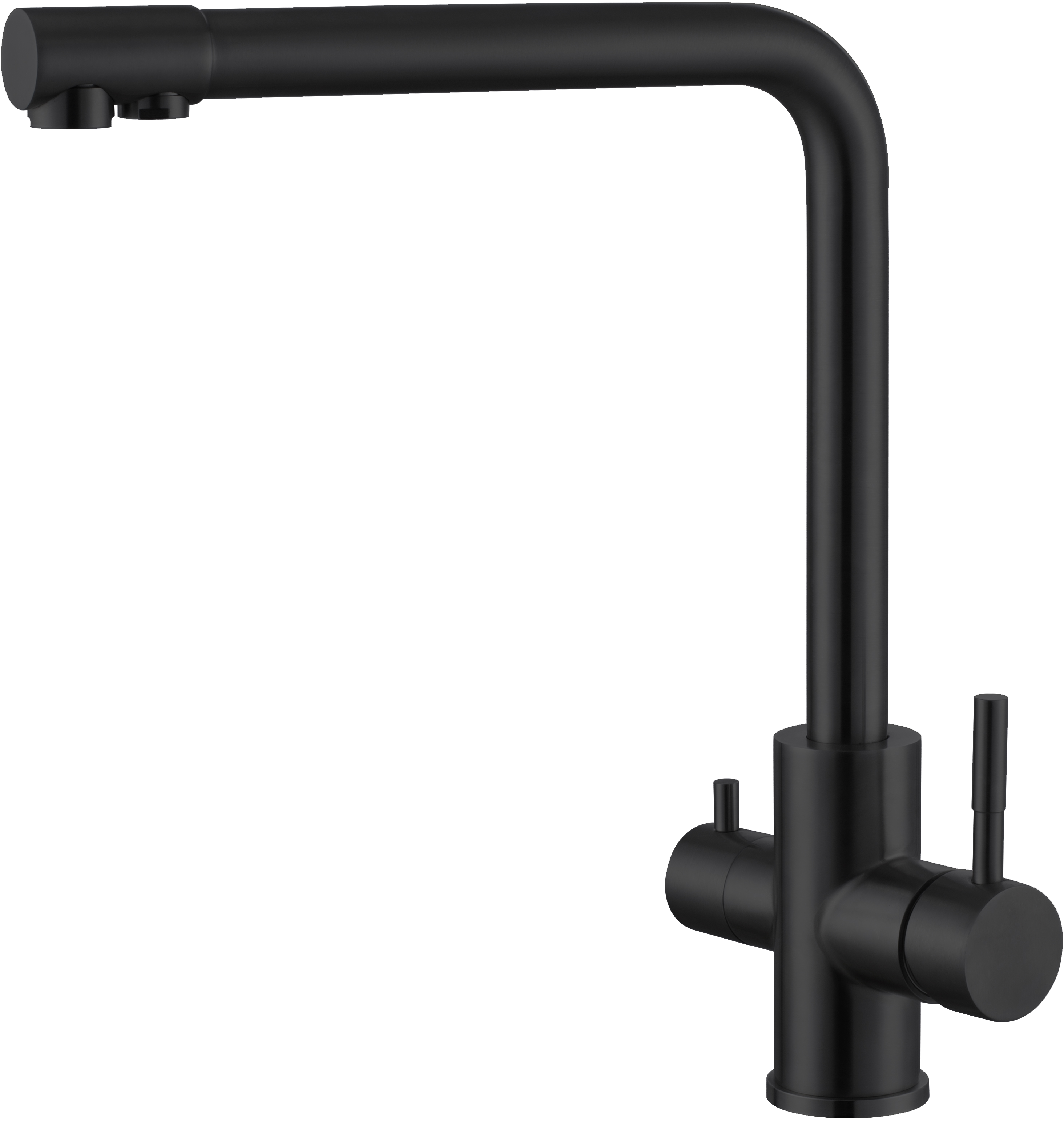 Смеситель для кухни Domaci Ливорно WFD04018B черный