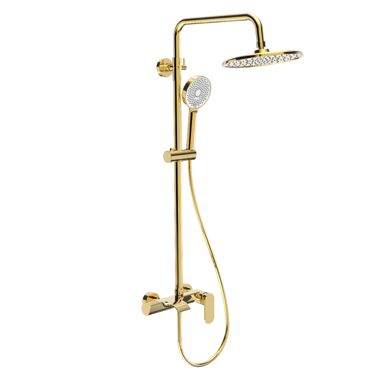 Душевая стойка STWORKI Вестфолл W1H306-G глянцевое золото