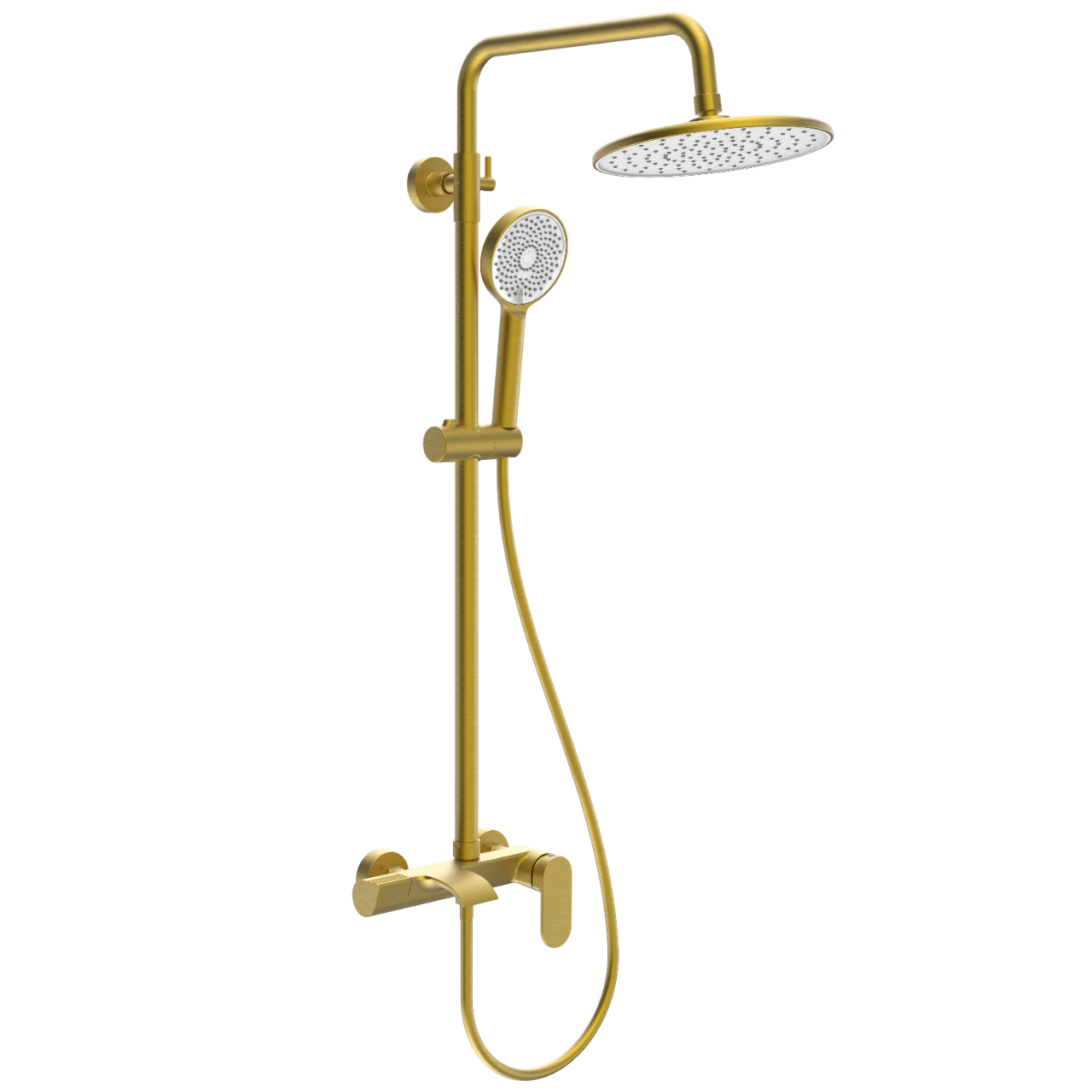 Душевая стойка STWORKI Вестфолл W1H306-BG матовое золото