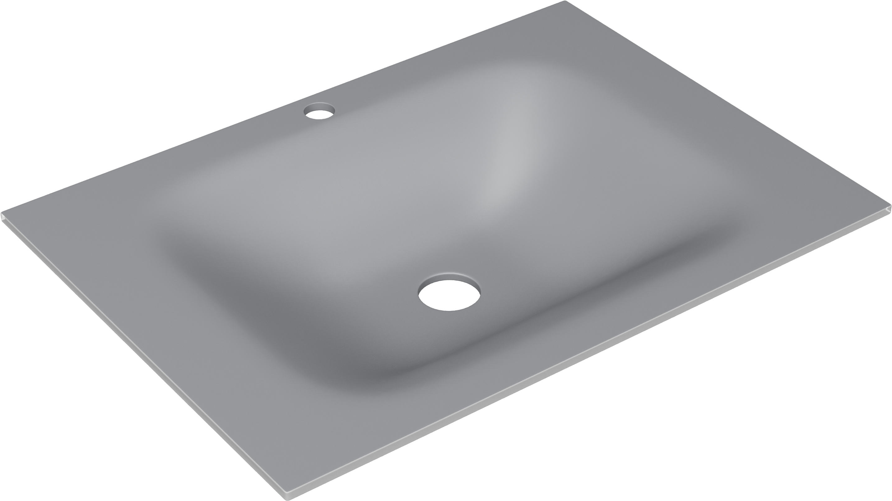 Мебельная раковина STWORKI Вестфолл 70, серая