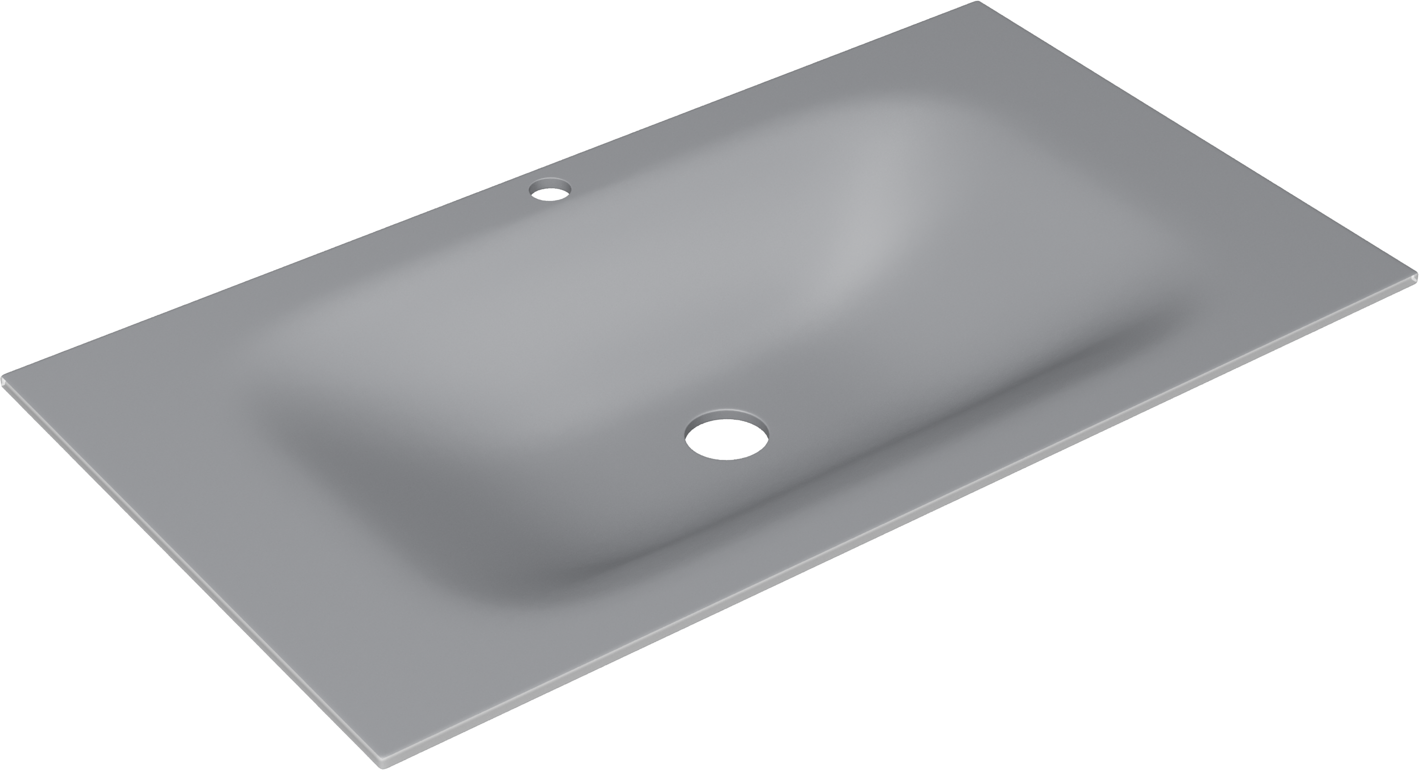 Мебельная раковина STWORKI Вестфолл 90, серая