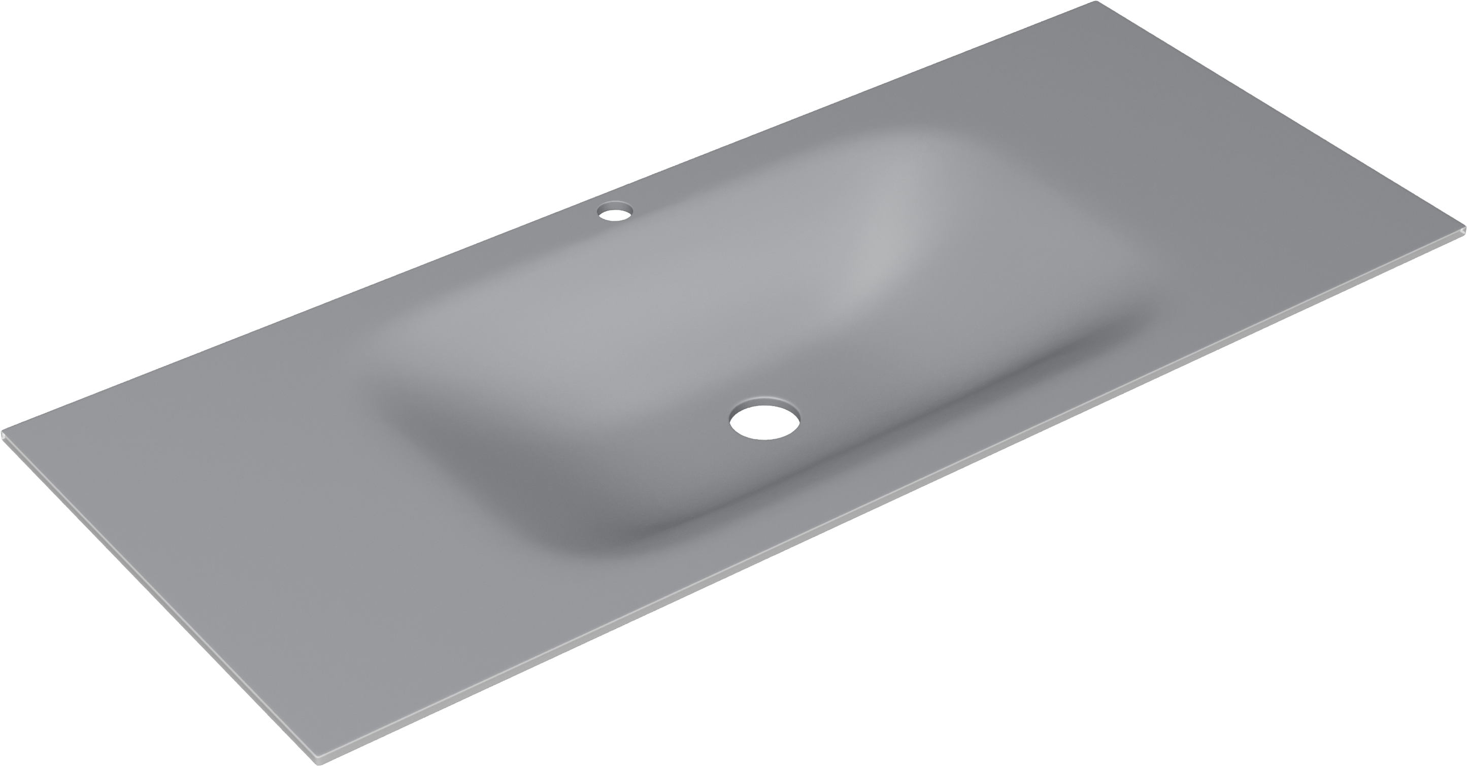 Мебельная раковина STWORKI Вестфолл 120, серая