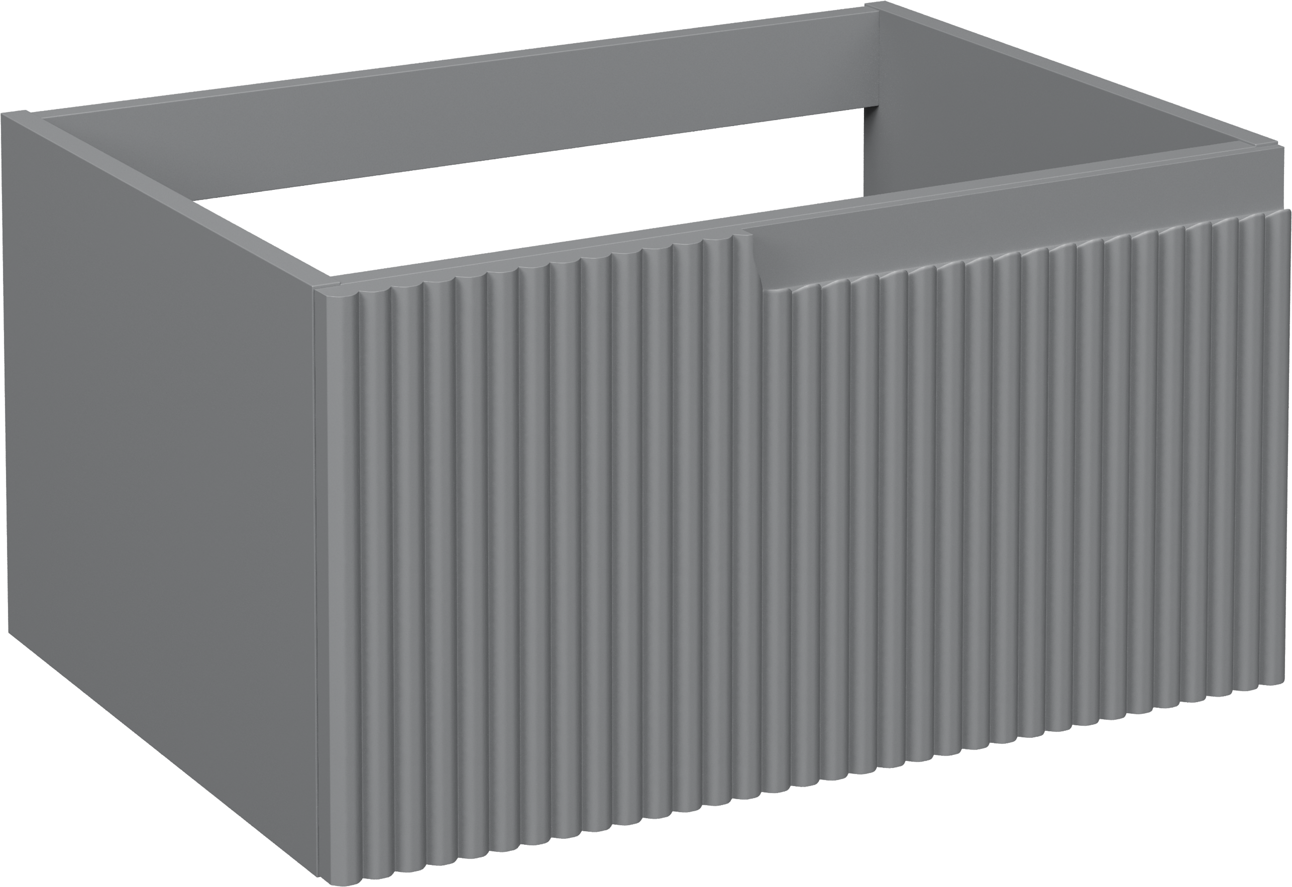 Тумба под раковину STWORKI Вестфолл 70 серая матовая