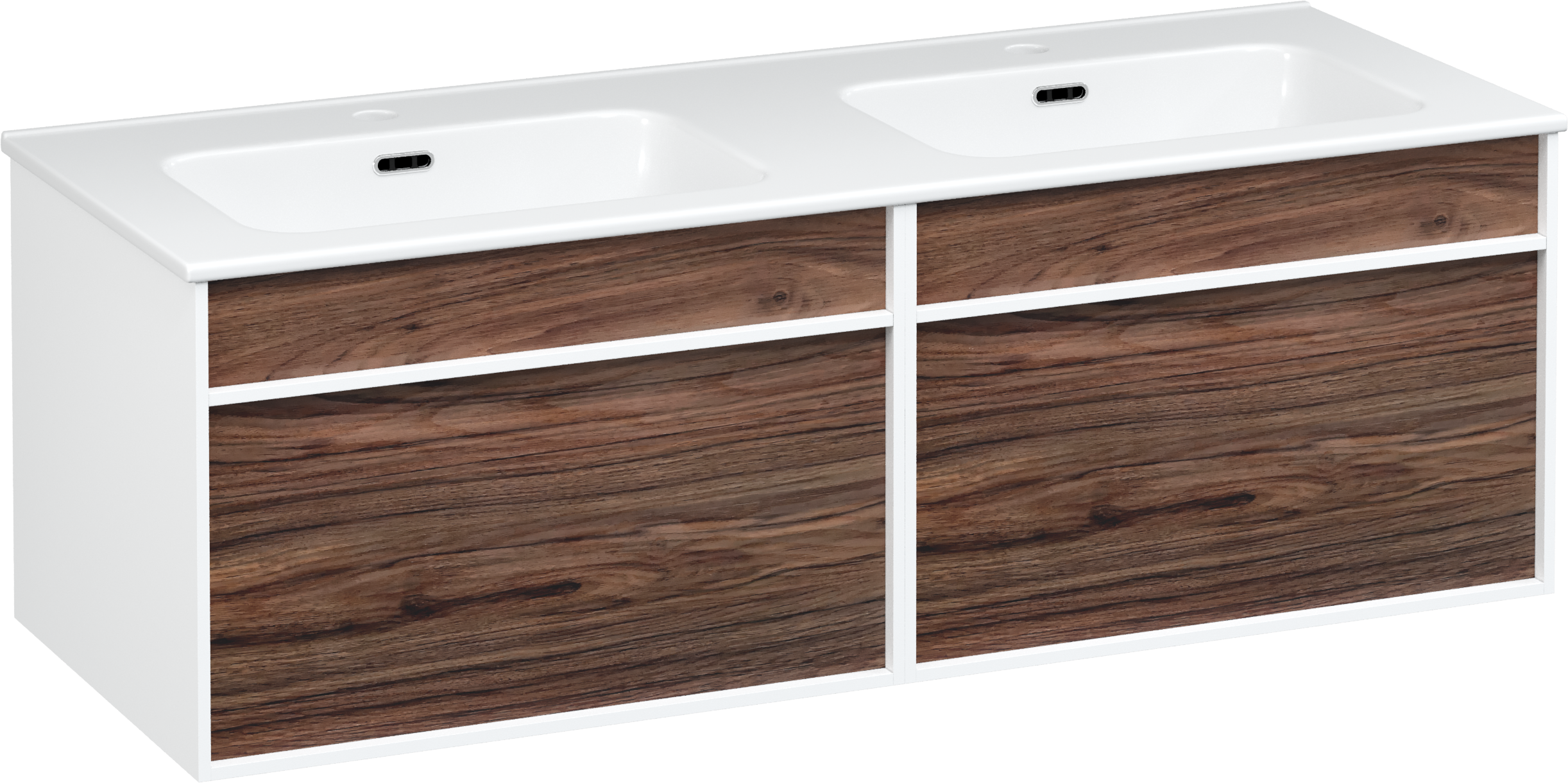 Тумба с раковиной STWORKI Вестервик 120 орех каньон