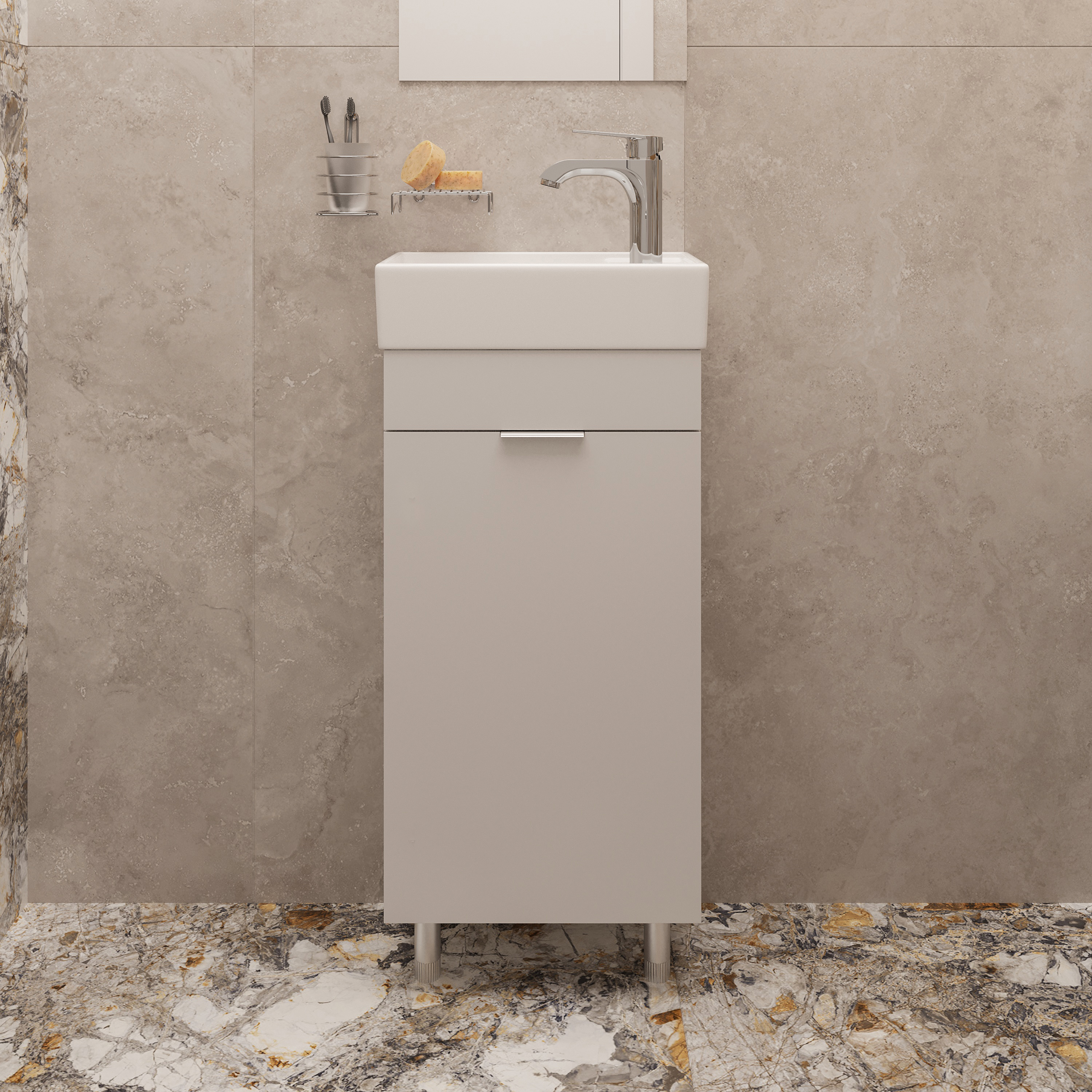 Тумба под раковину без столешницы DIWO Анапа 40 напольная