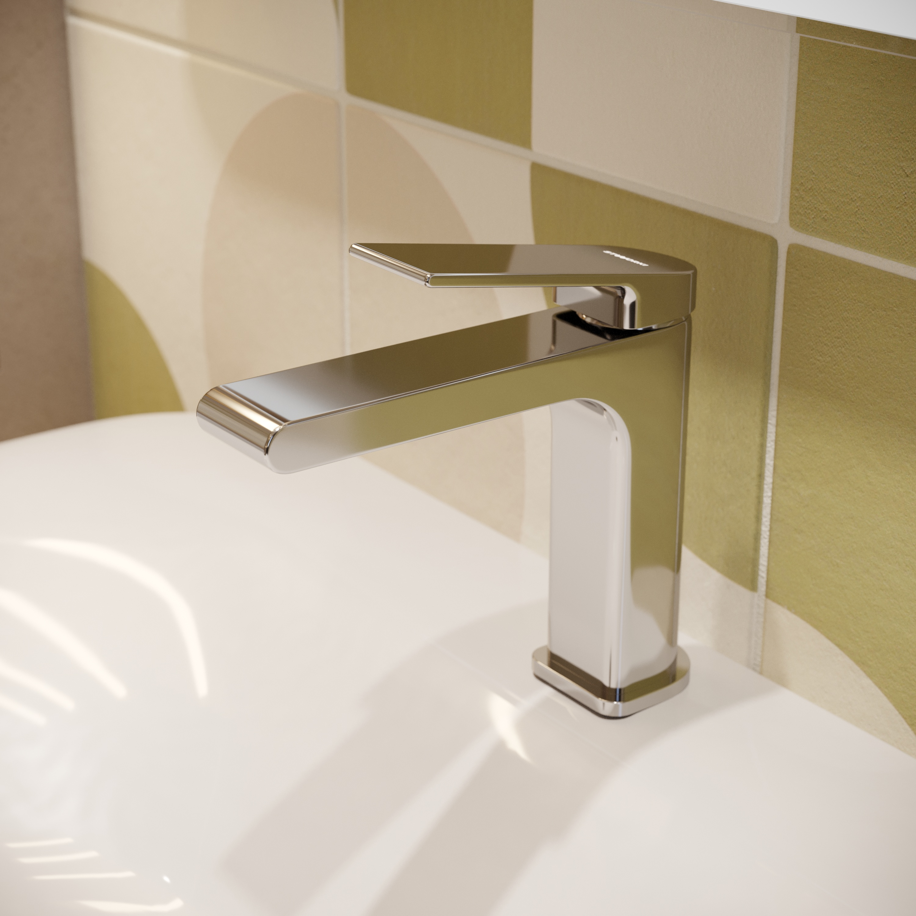 Комплект Смеситель STWORKI Ольборг S20010CR хром + Сифон SD-001CR хром + Донный клапан SW-001CR хром