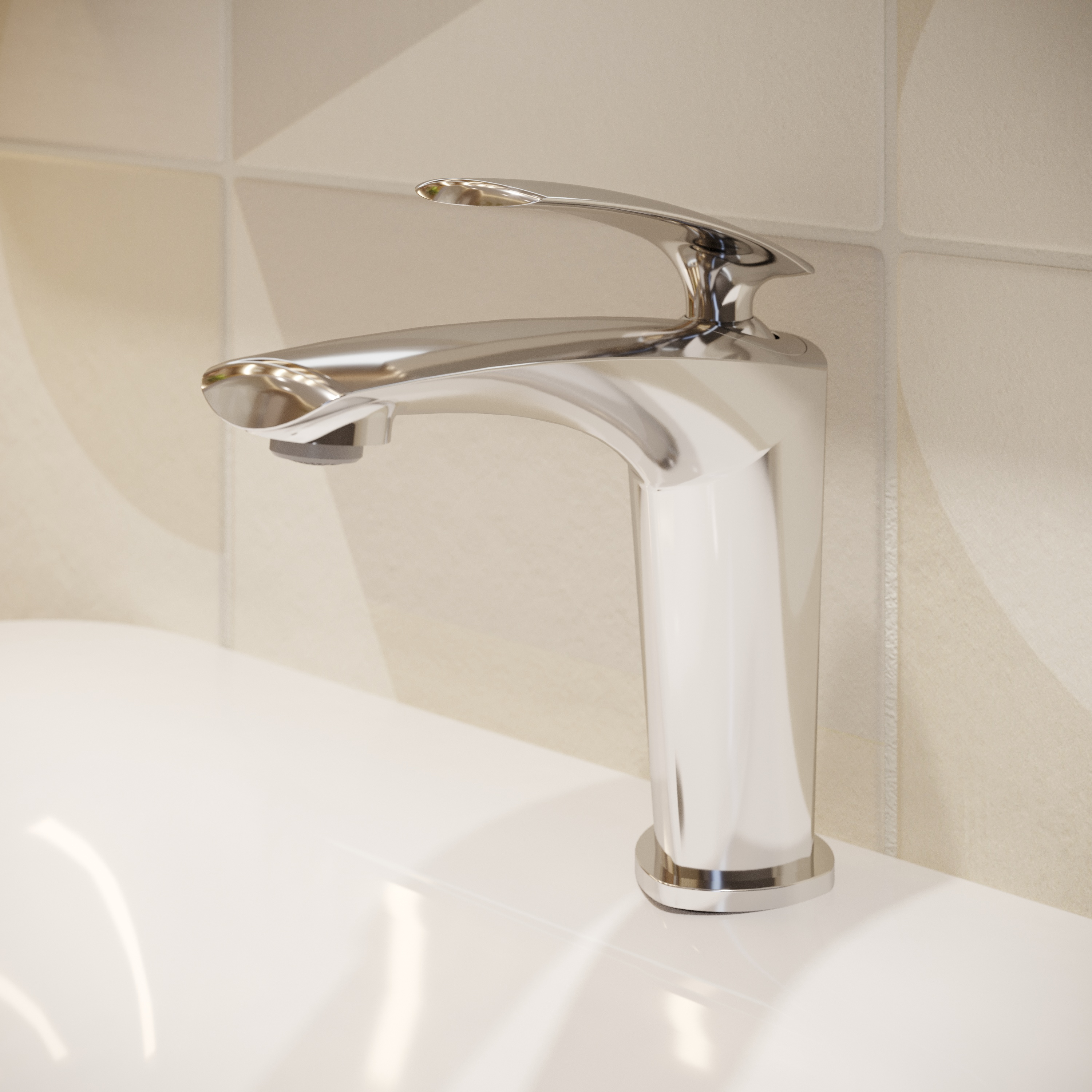 Комплект Смеситель STWORKI Гётеборг S03010CR хром + Сифон SD-001CR хром + Донный клапан SW-001CR хром